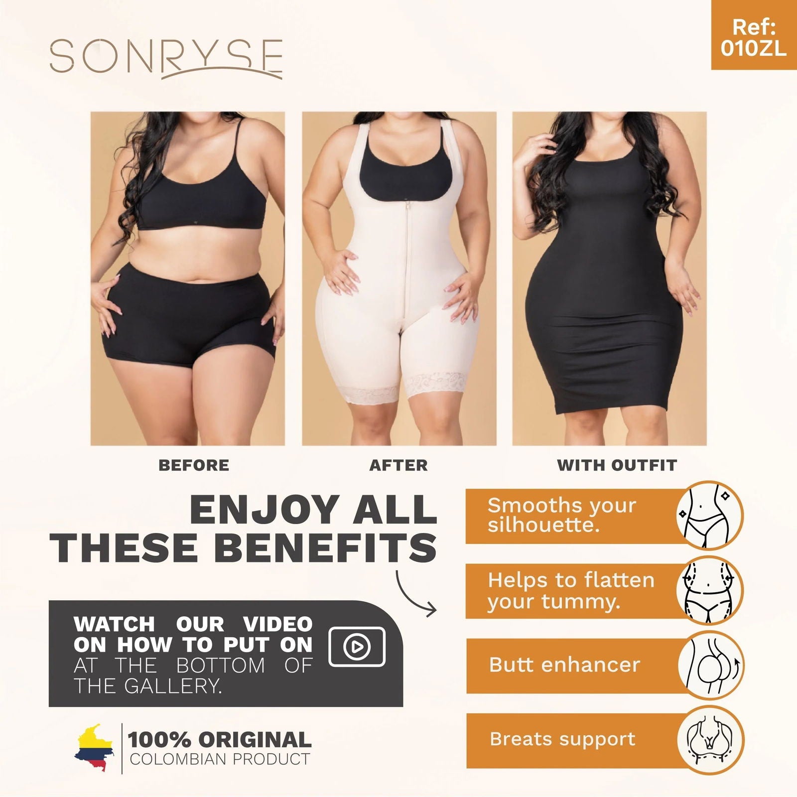Sonryse 010ZL - DHH Shapewear