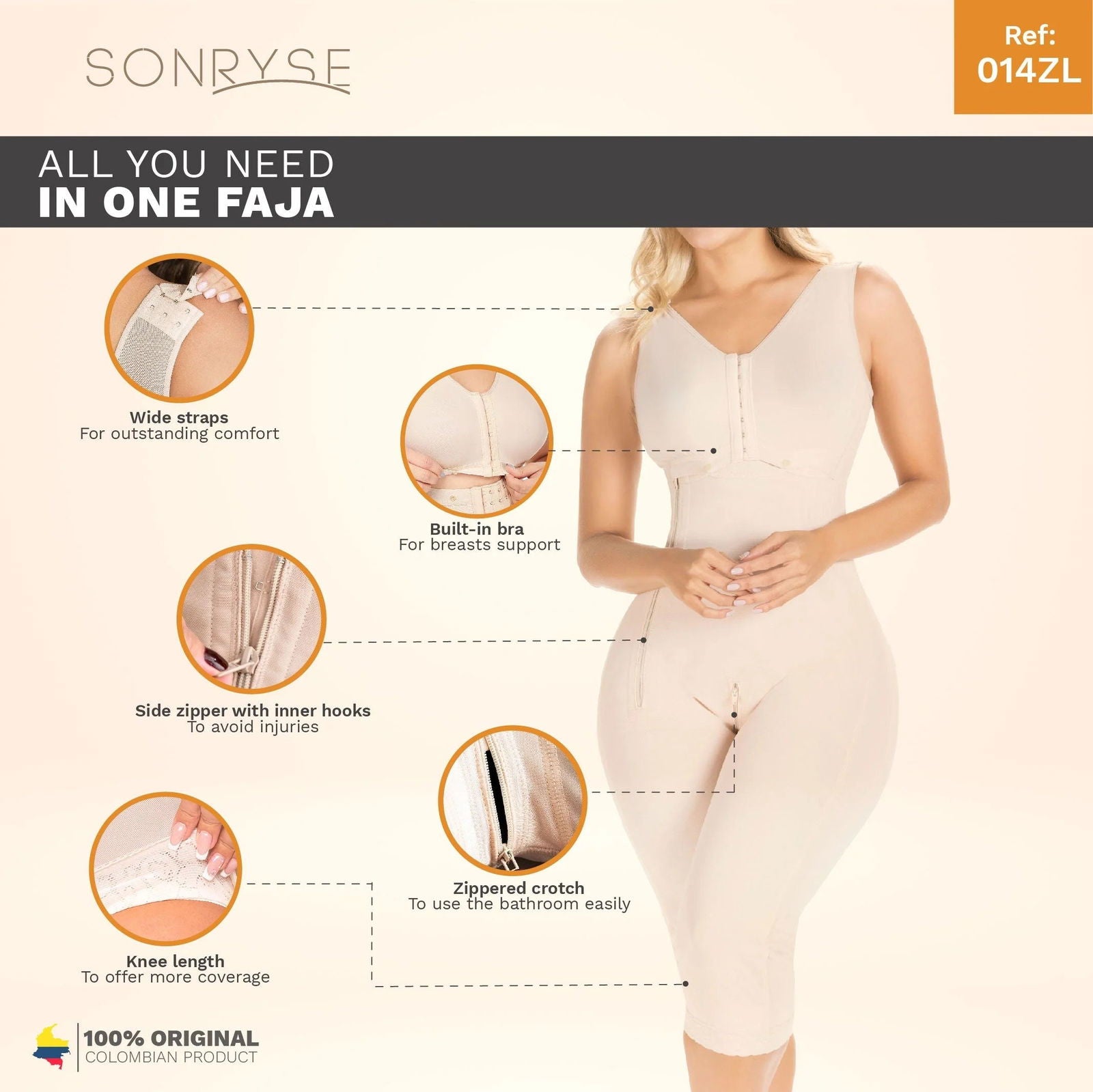 Sonryse 014ZL - DHH Shapewear
