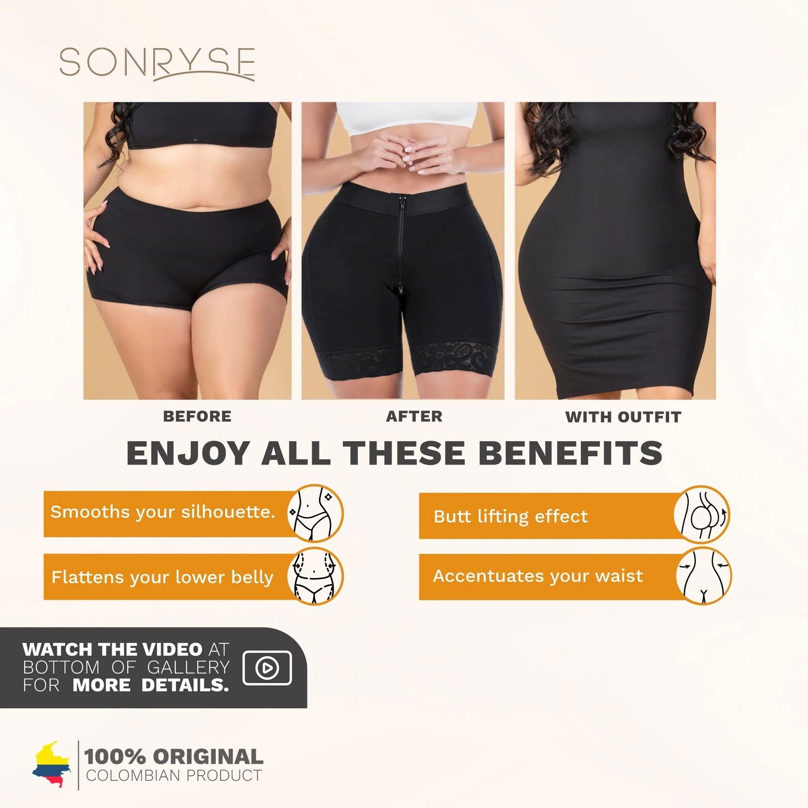 Sonryse 070ZF - DHH Shapewear