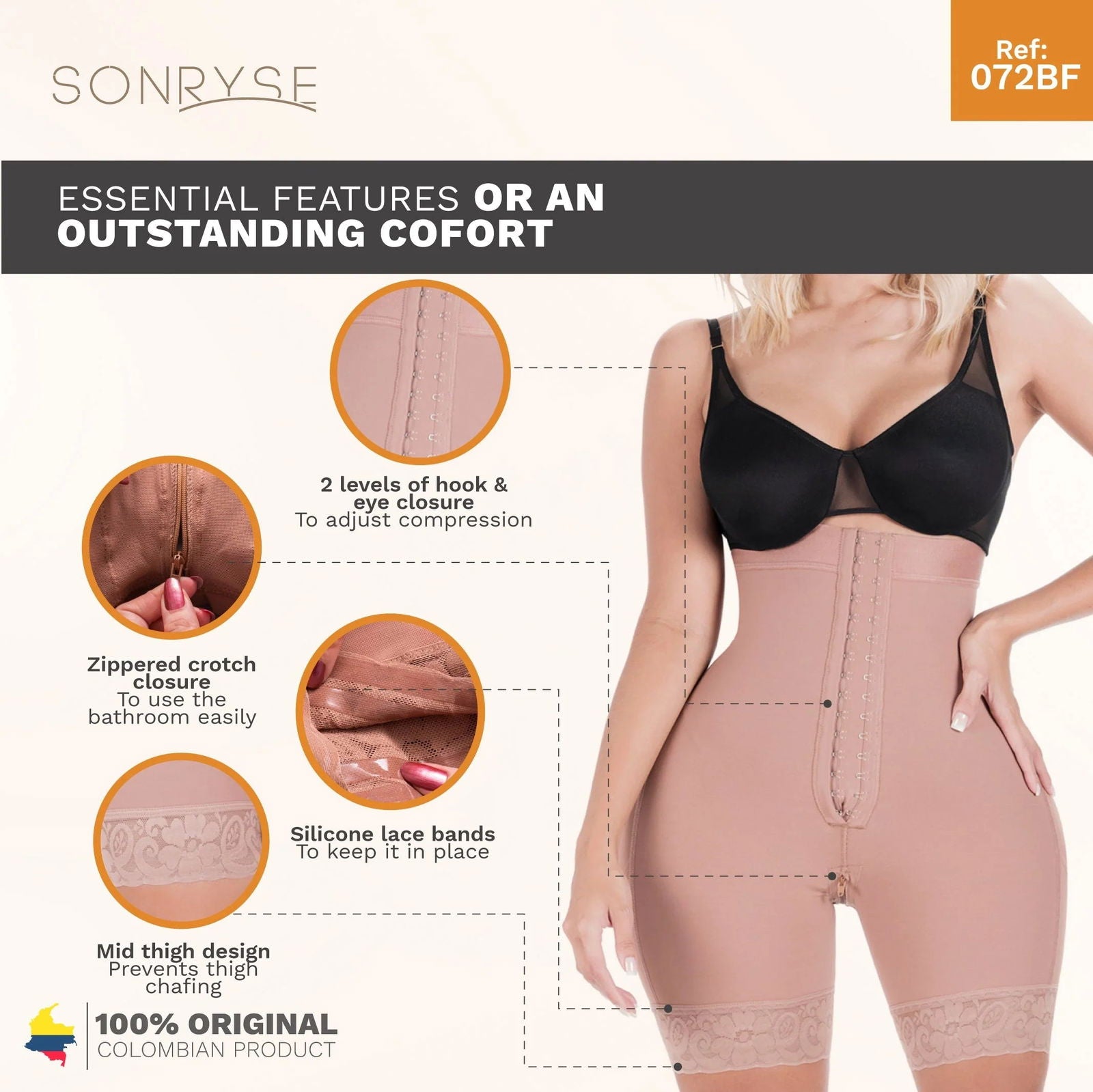 Sonryse 072BF - DHH Shapewear