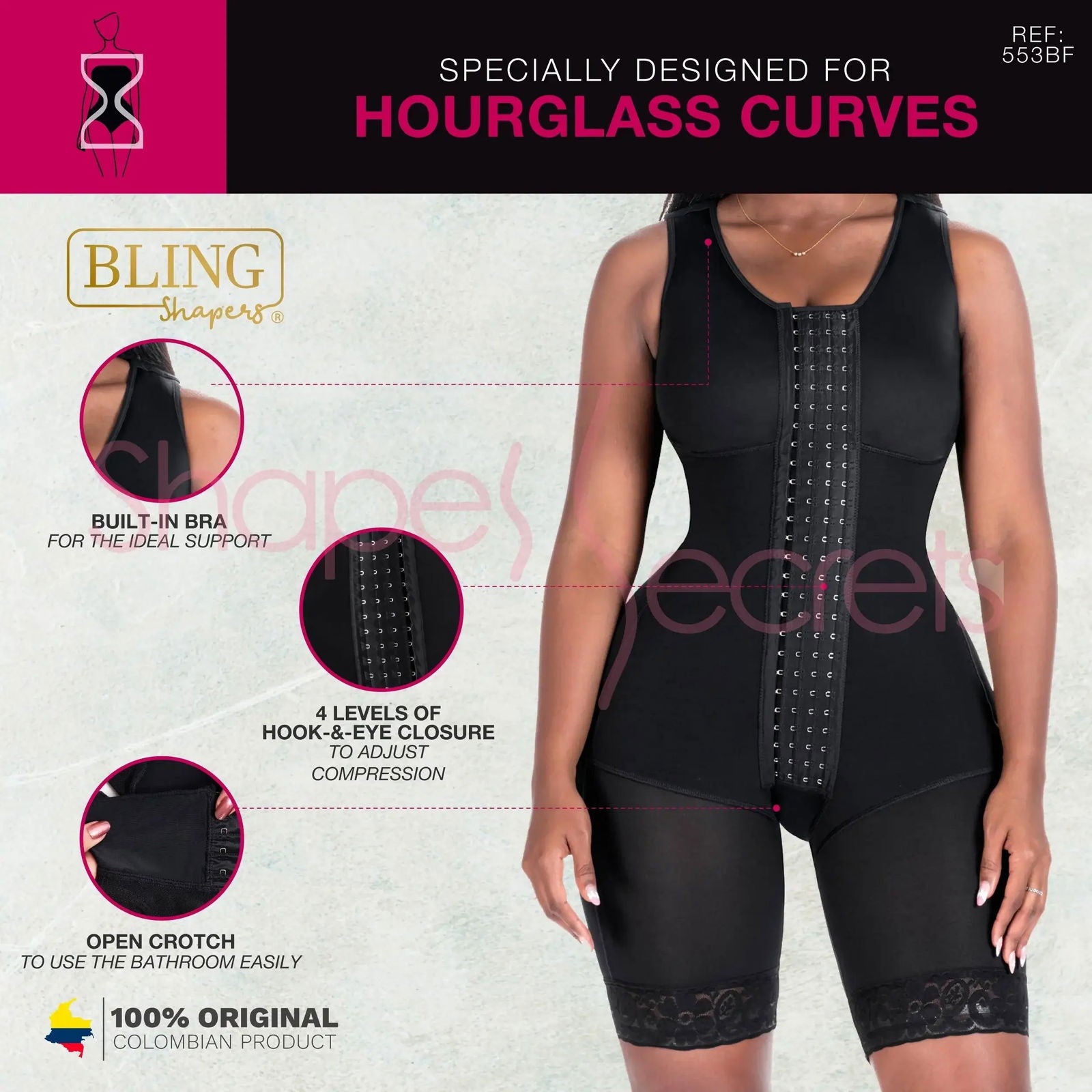 Bling Shapers 553BF - DHH Shapewear
