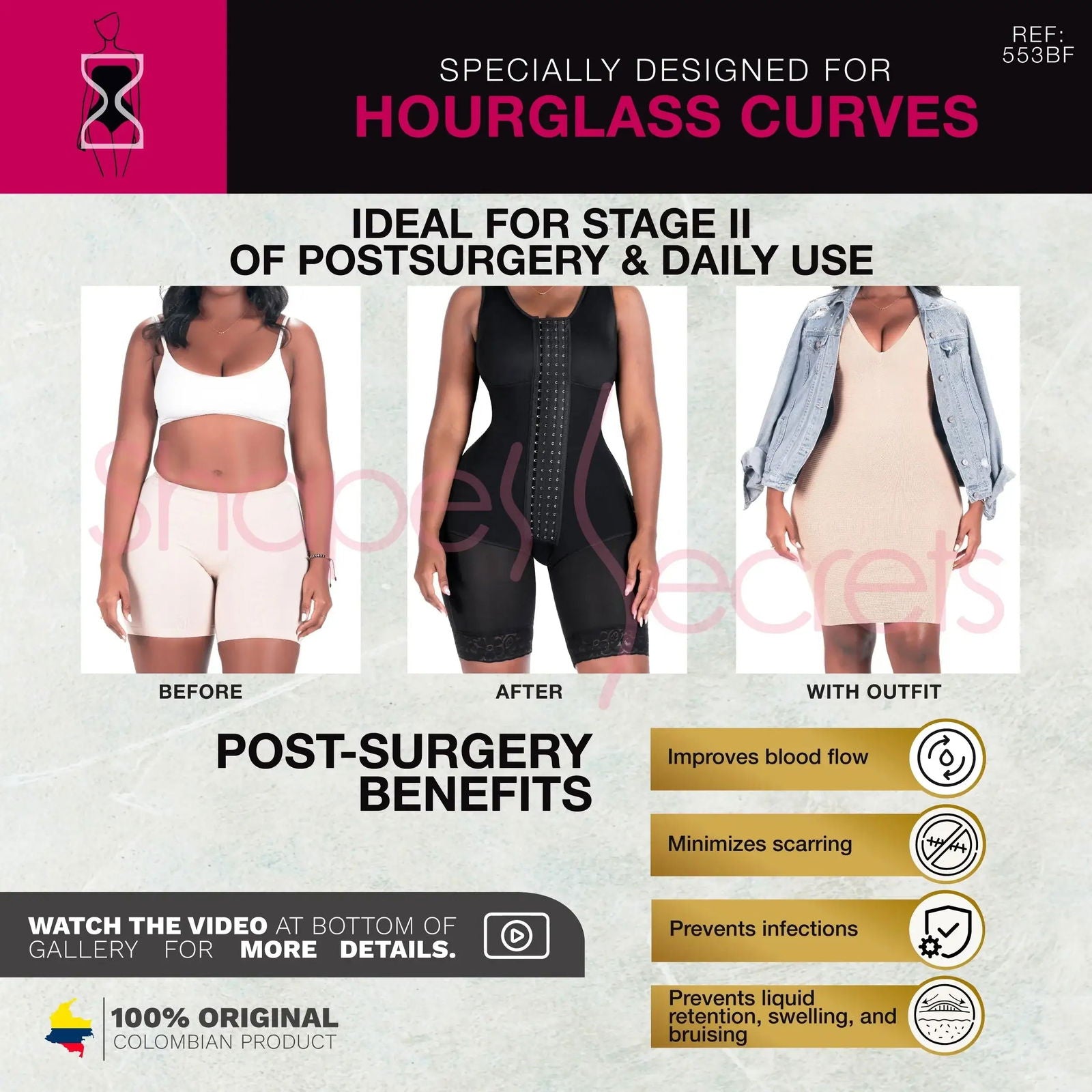 Bling Shapers 553BF - DHH Shapewear
