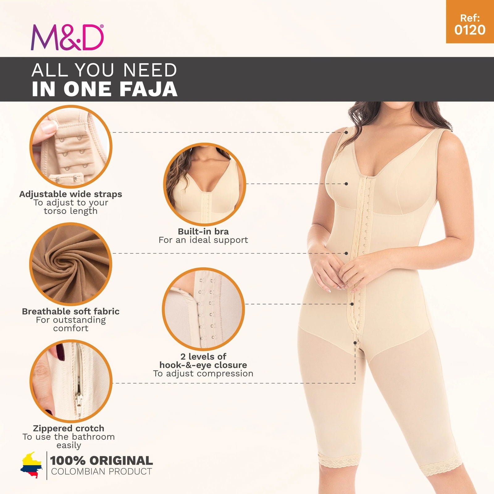 Fajas MyD 0120 - DHH Shapewear