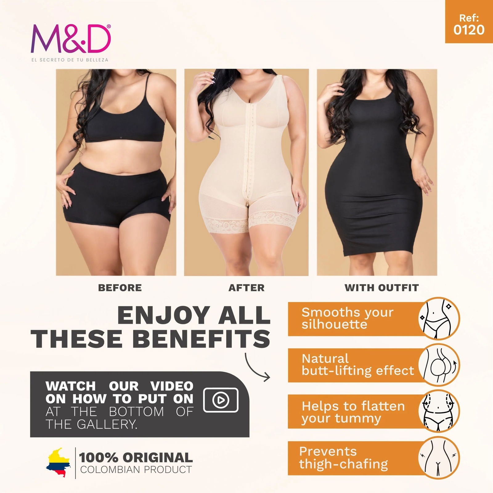 Fajas MyD 0120 - DHH Shapewear