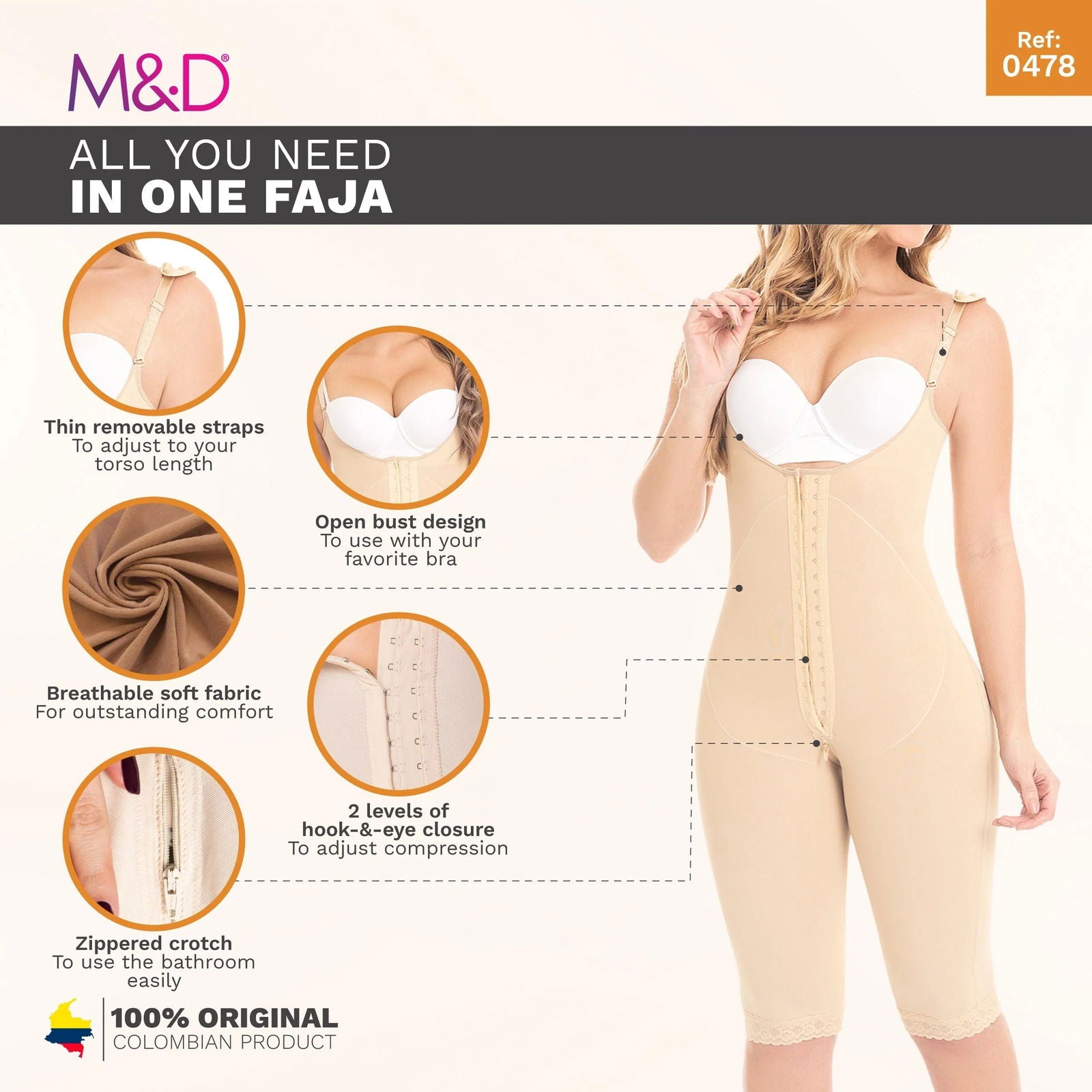 Fajas MyD 0478 - DHH Shapewear