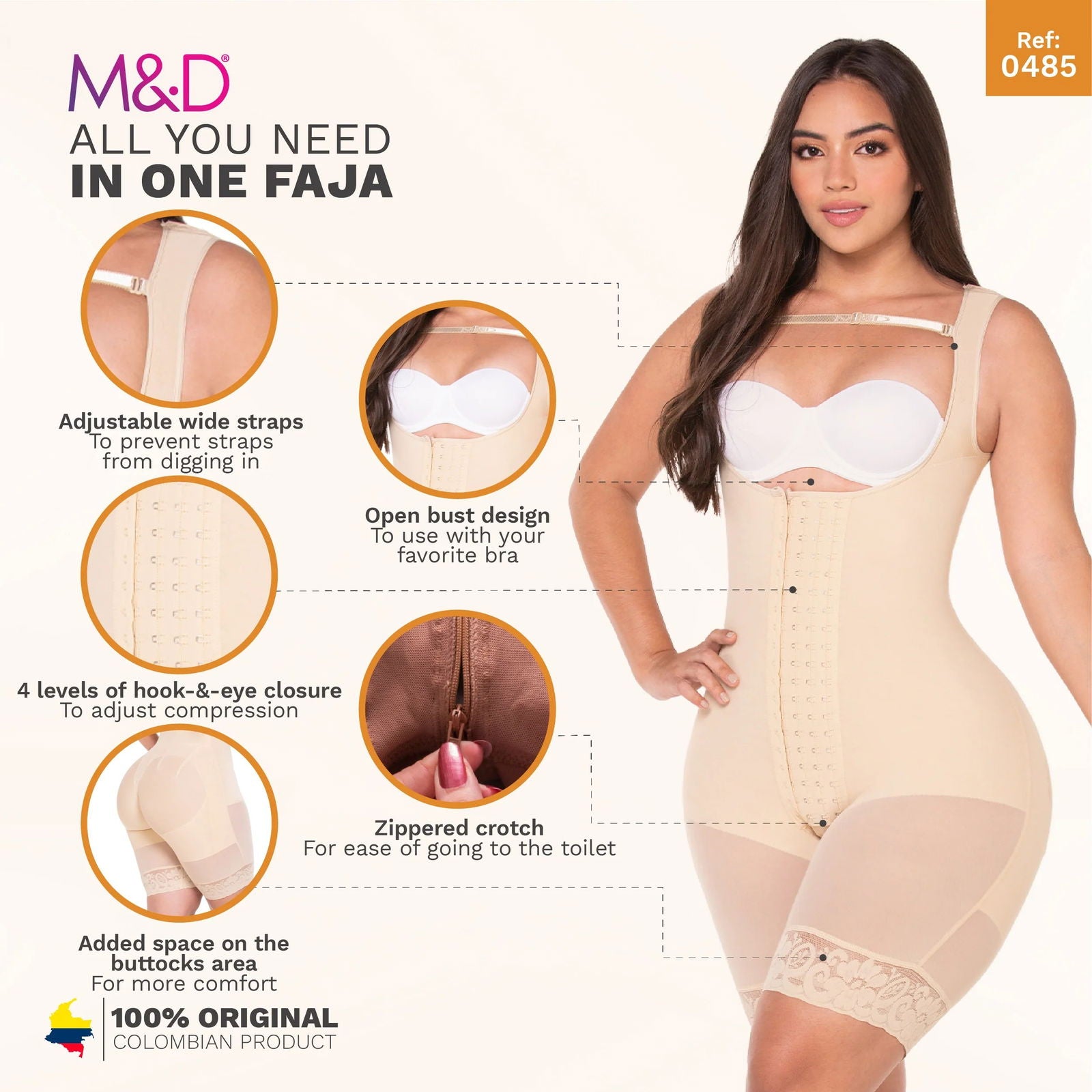 Fajas MyD 0485 - DHH Shapewear