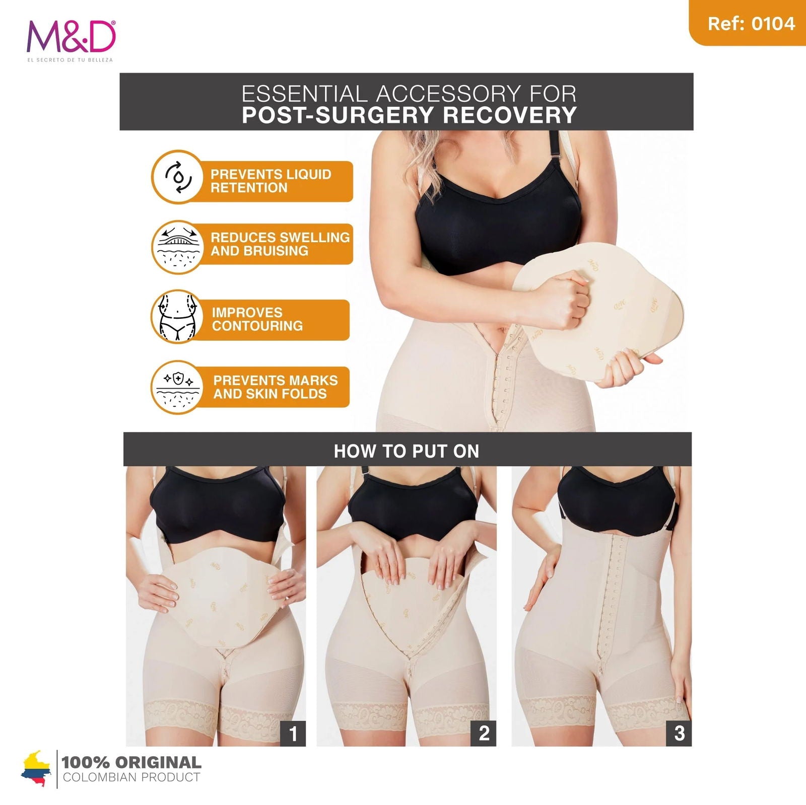 Fajas MyD Accessories 9104 - DHH Shapewear