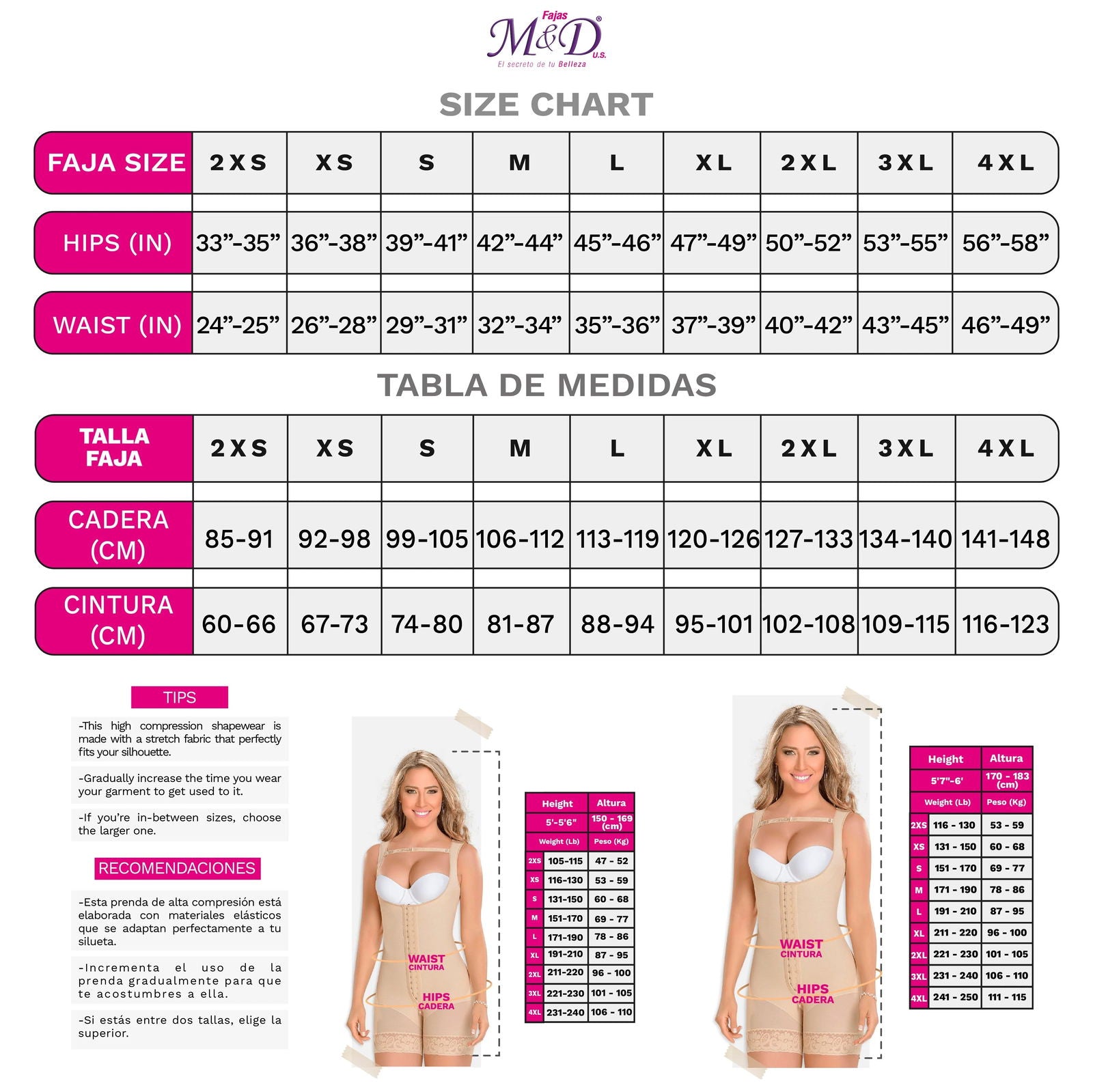 Fajas MyD BL0238 - DHH Shapewear