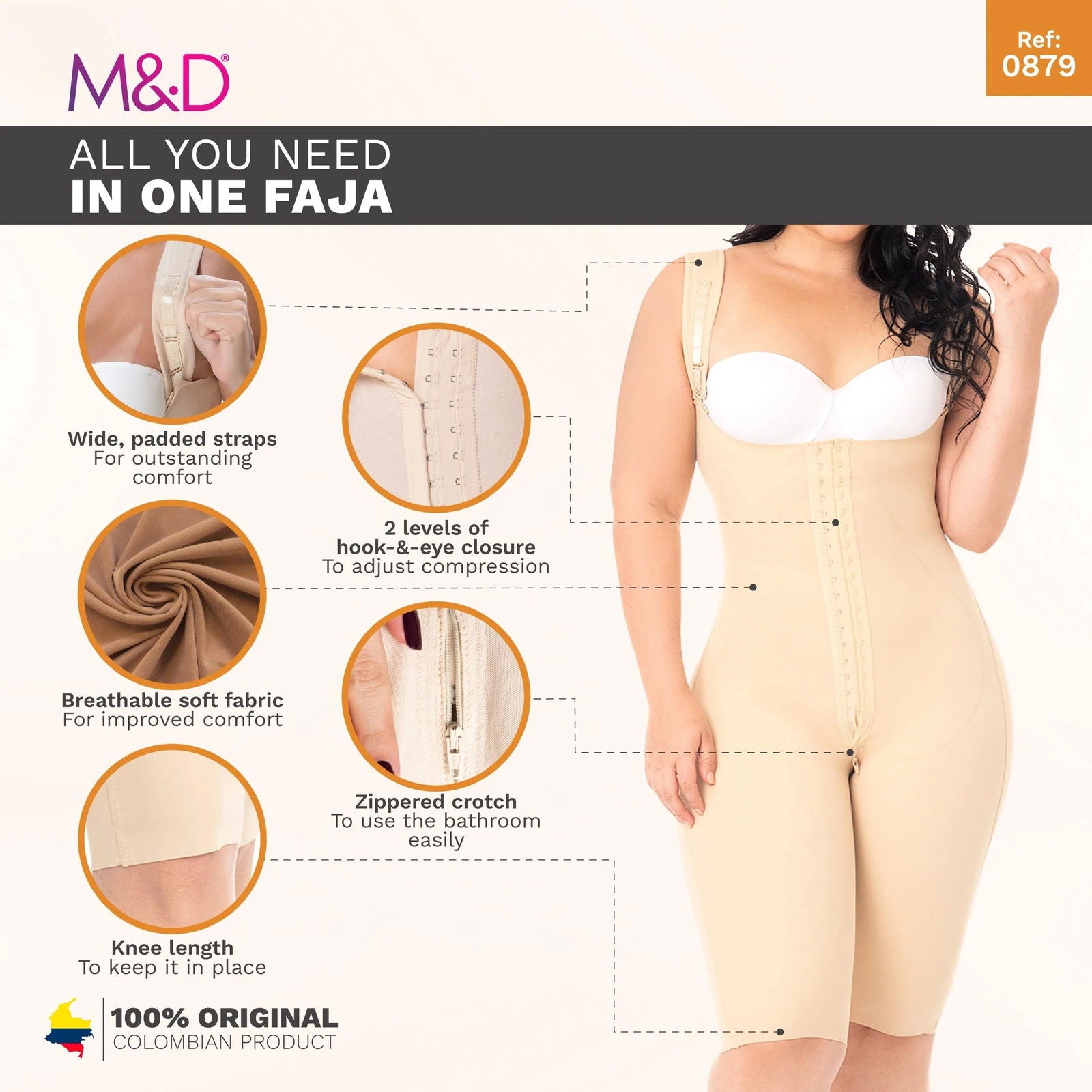 Fajas MyD F0879 - DHH Shapewear