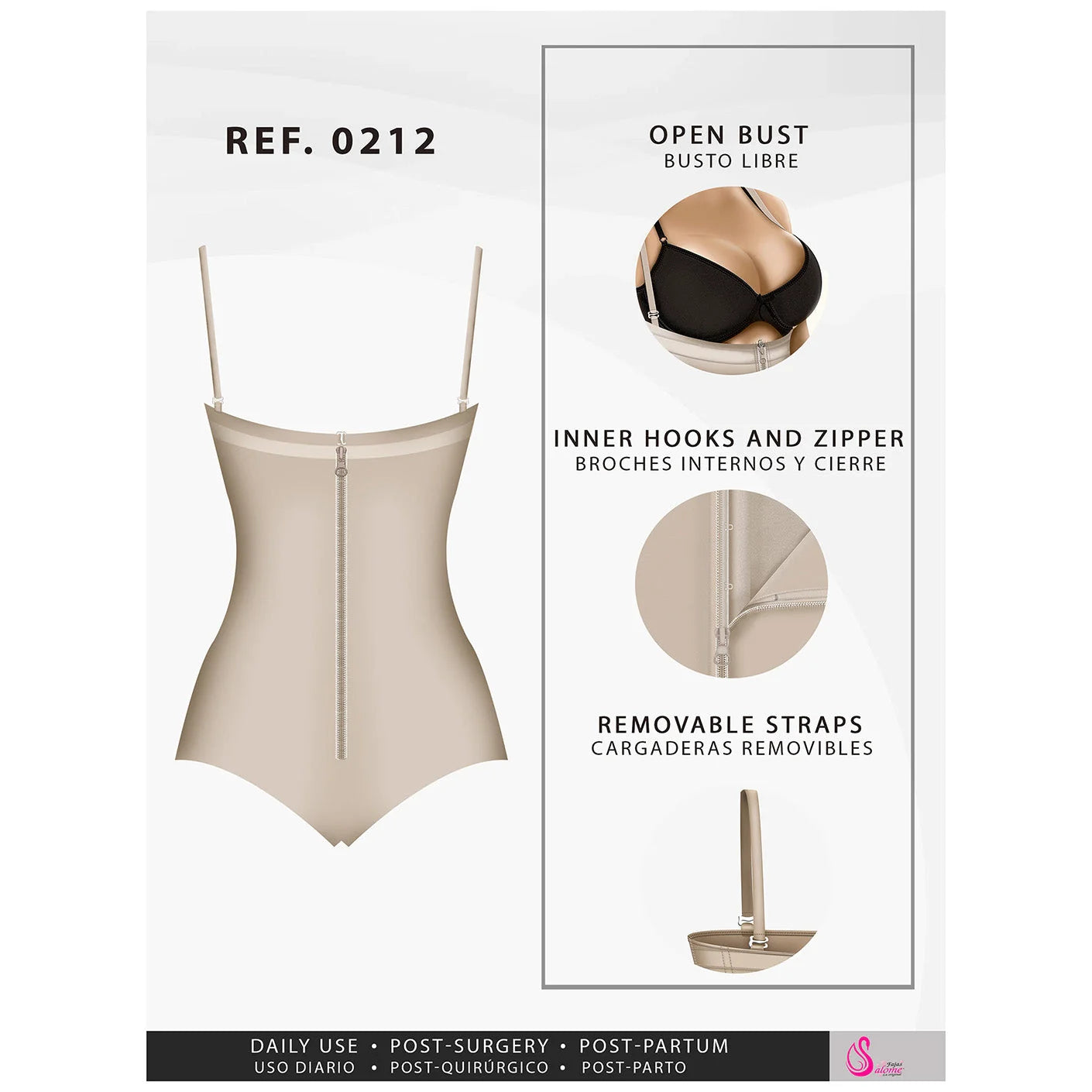 Fajas Salome 212-01 - DHH Shapewear