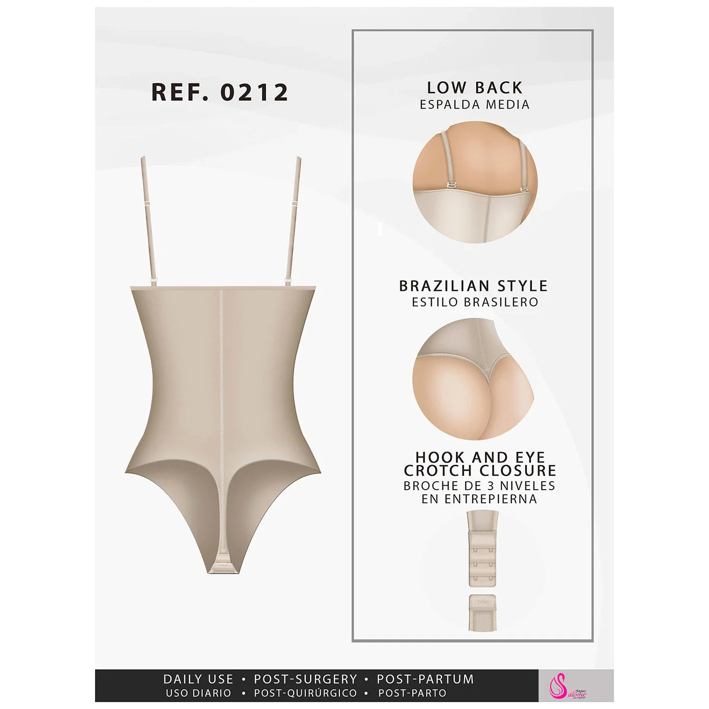 Fajas Salome 212-01 - DHH Shapewear