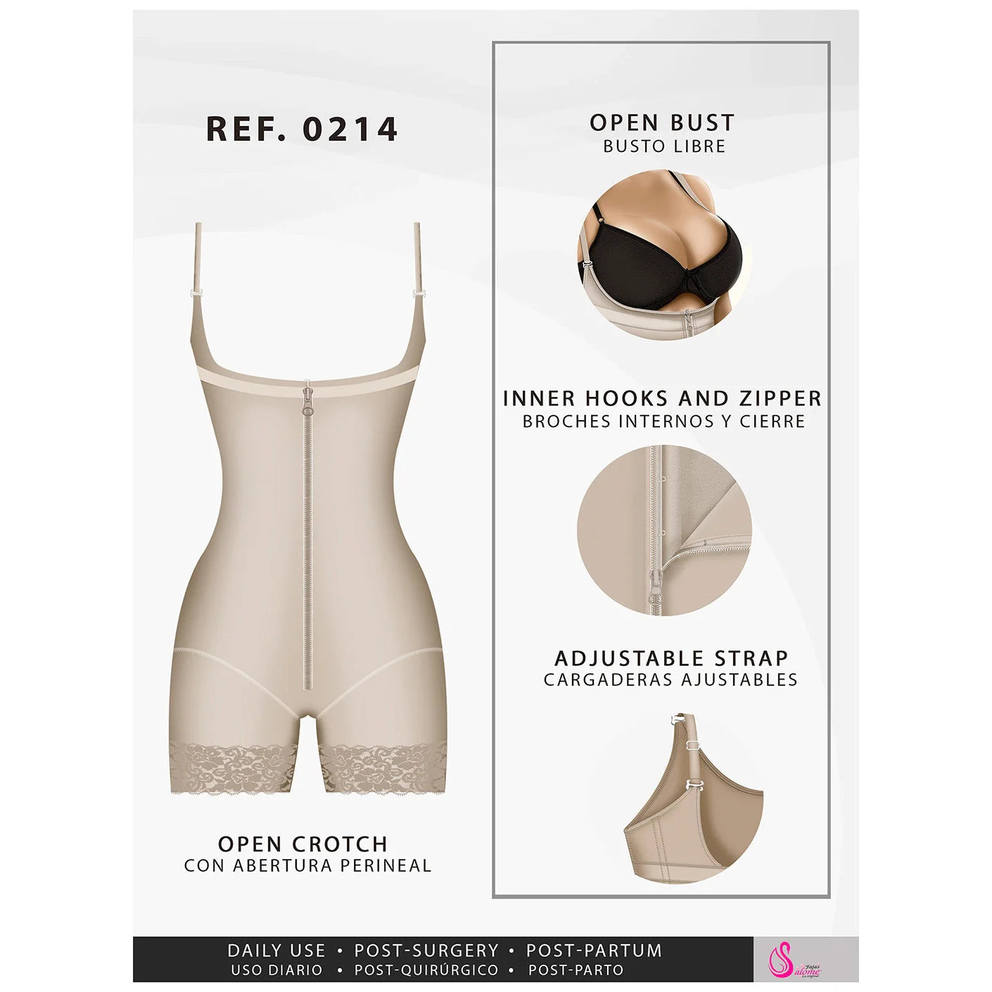 Fajas Salome 214-01 - DHH Shapewear