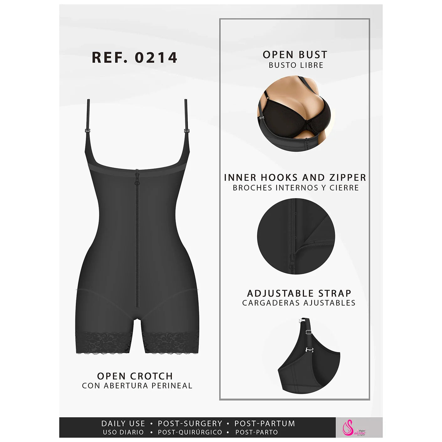 Fajas Salome 214-01 - DHH Shapewear