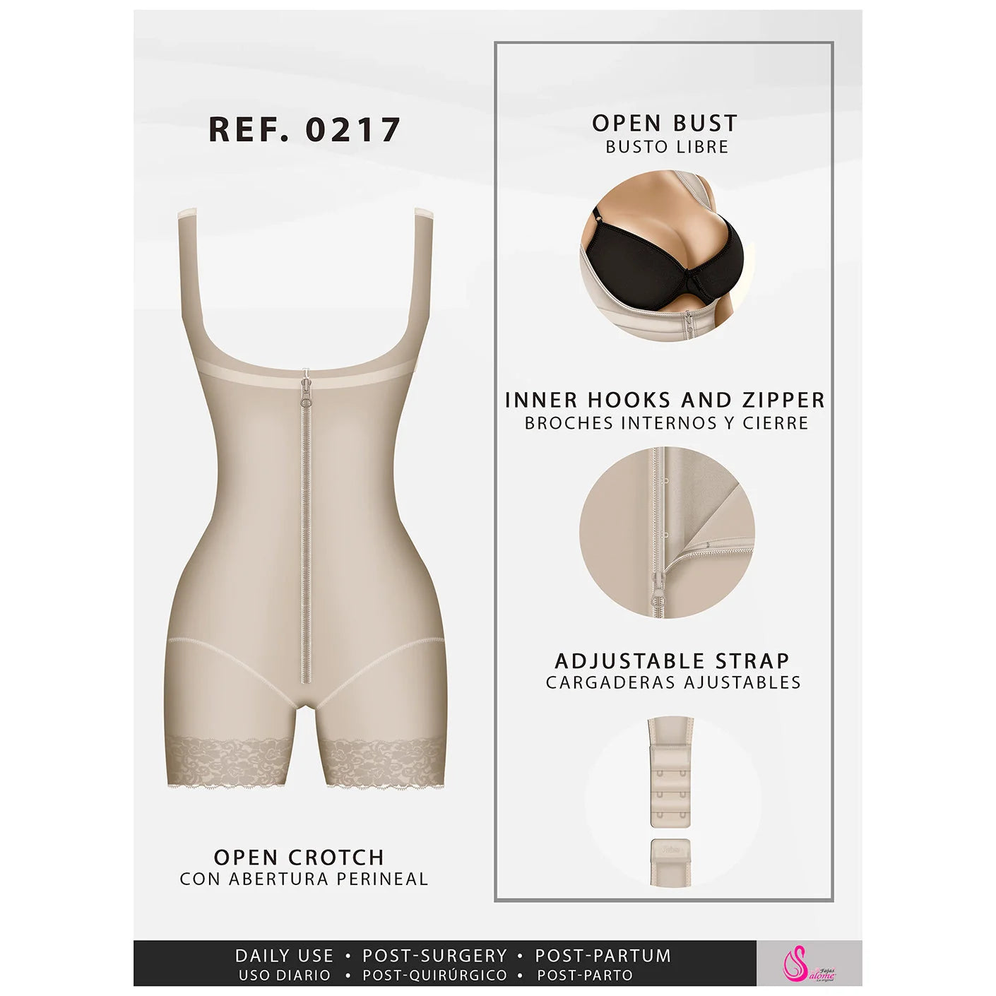 Fajas Salome 217-01 - DHH Shapewear
