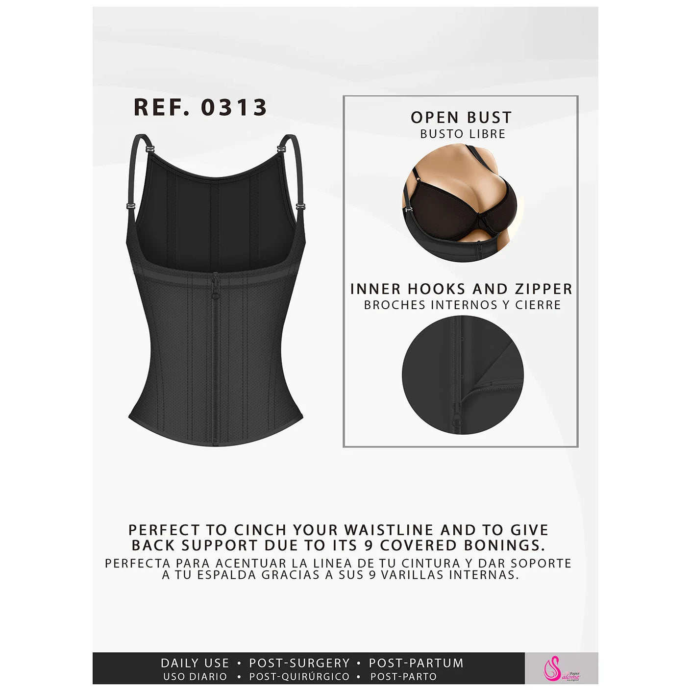 Fajas Salome 313-01 - DHH Shapewear