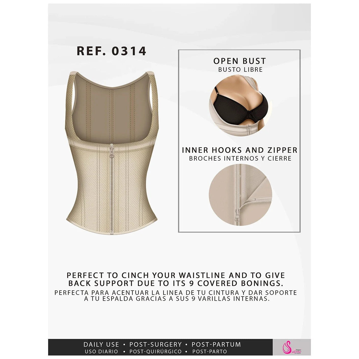 Fajas Salome 314-01 - DHH Shapewear