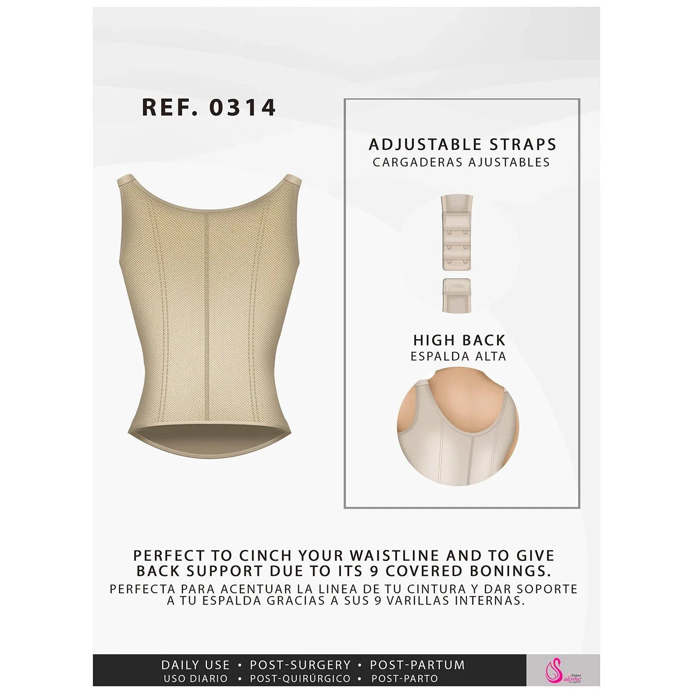 Fajas Salome 314-01 - DHH Shapewear