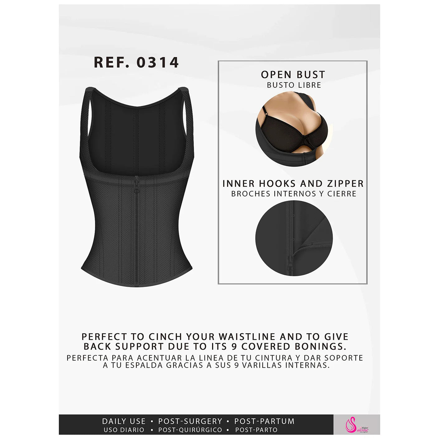 Fajas Salome 314-01 - DHH Shapewear