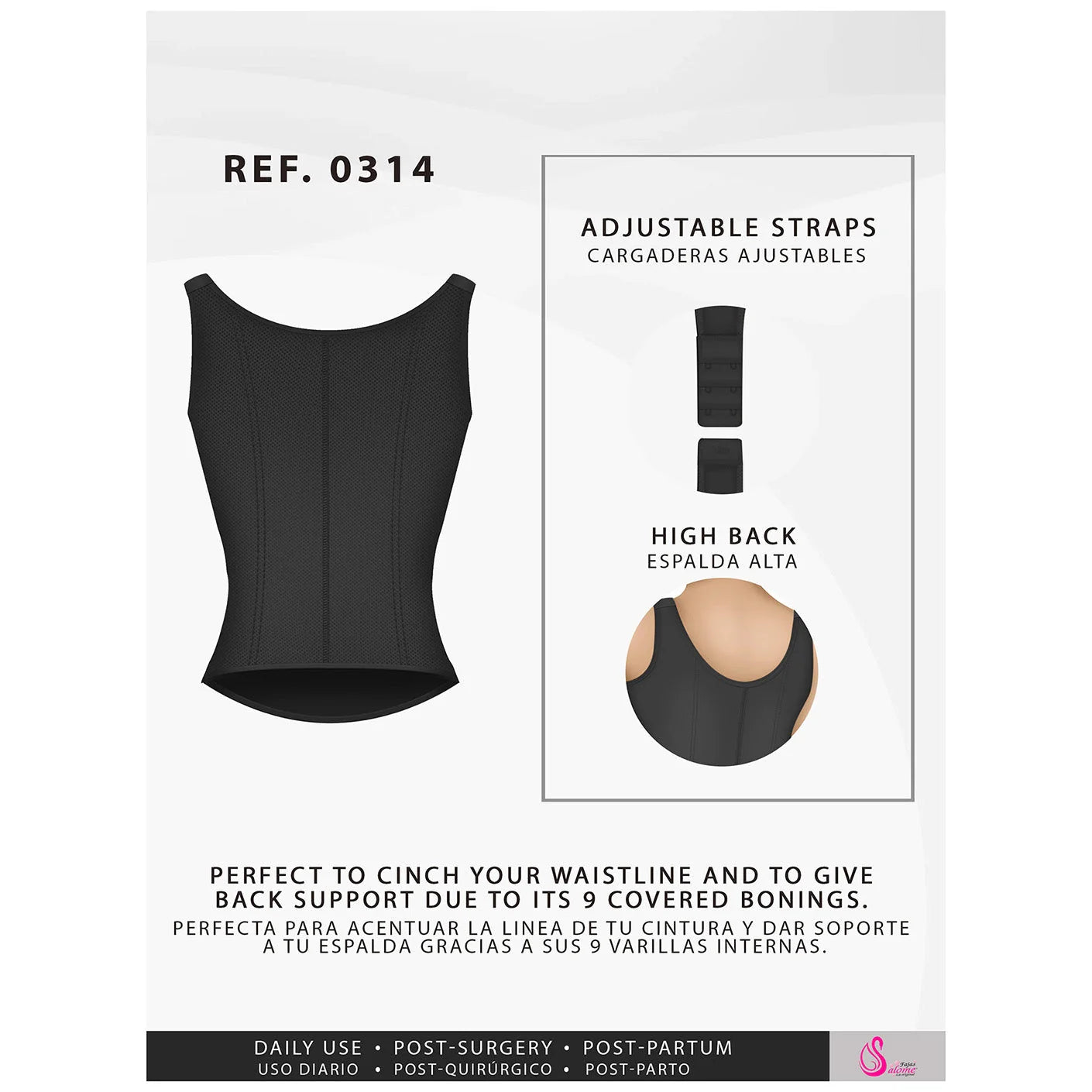 Fajas Salome 314-01 - DHH Shapewear