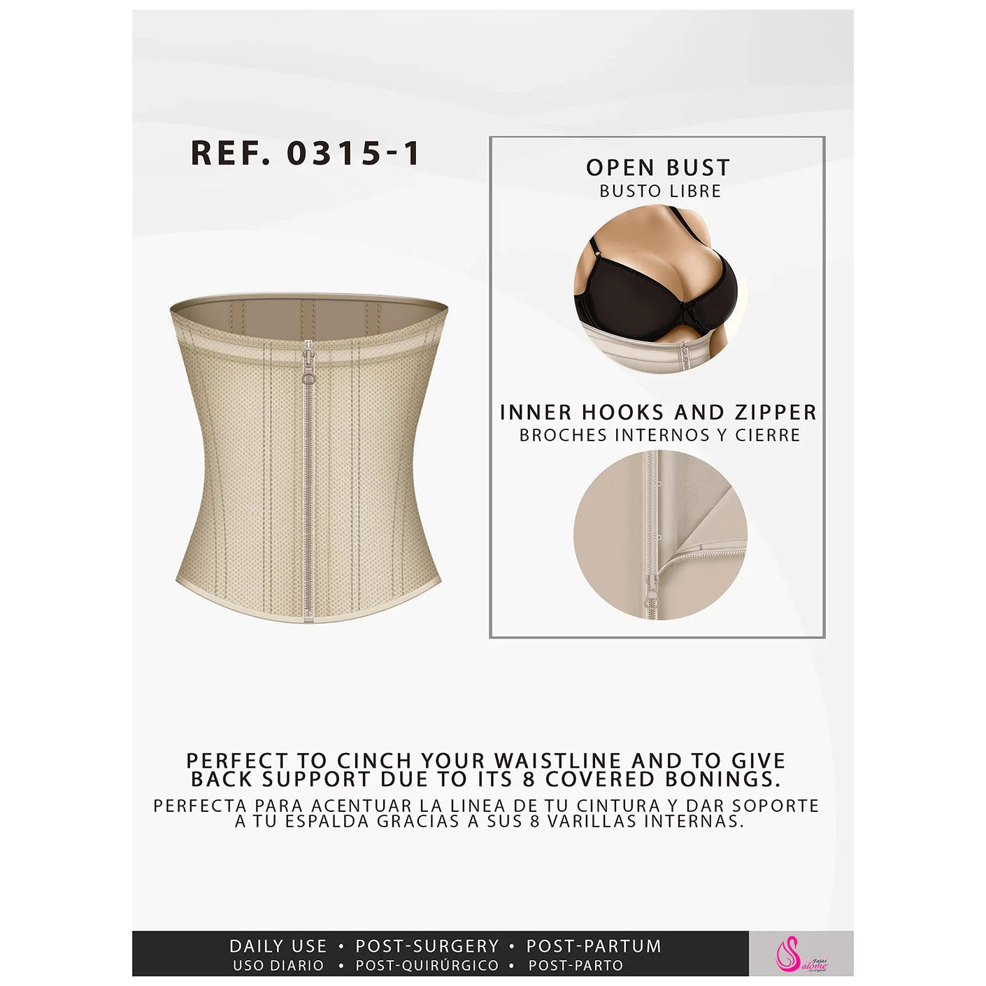 Fajas Salome 315-1 - DHH Shapewear