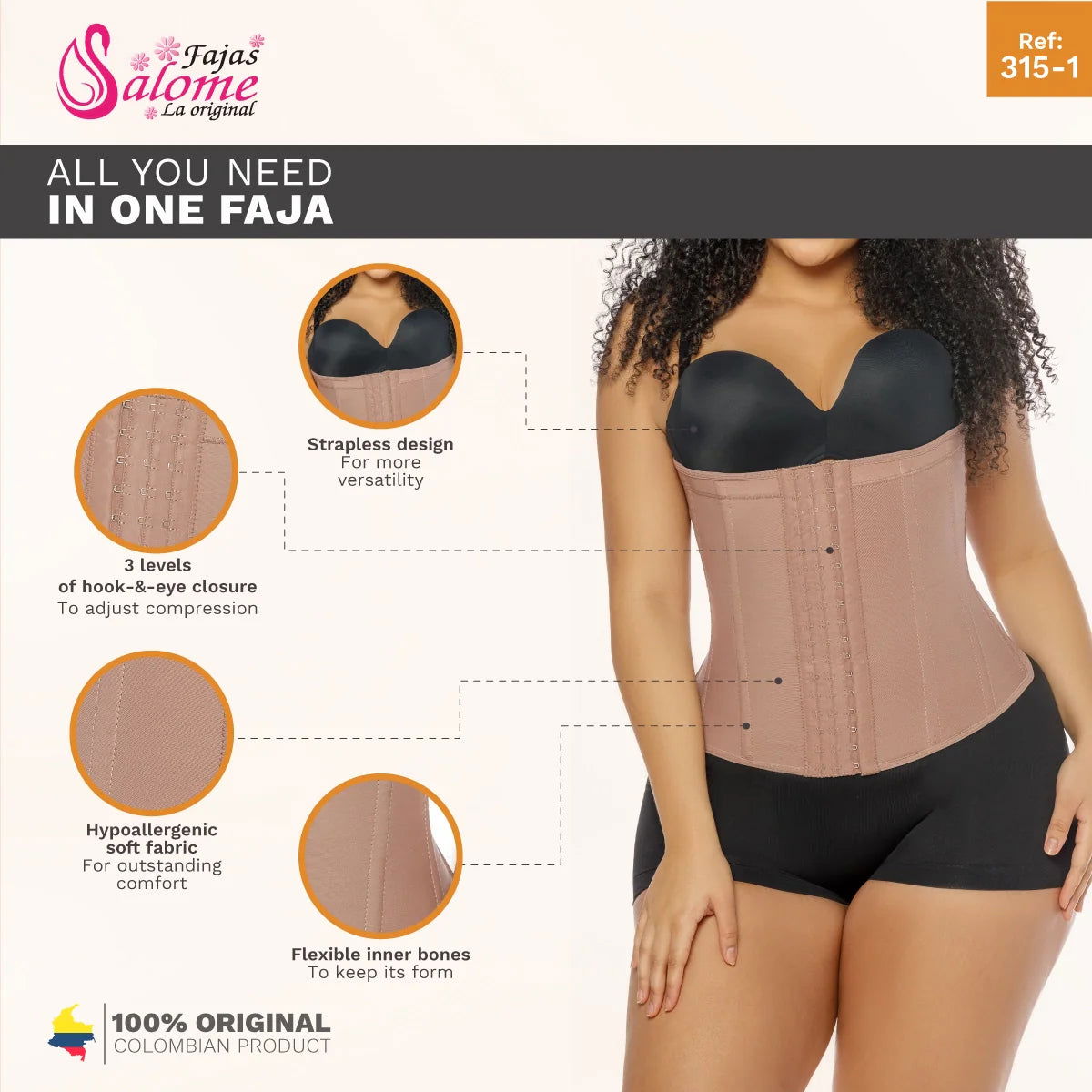 Fajas Salome 315 - DHH Shapewear