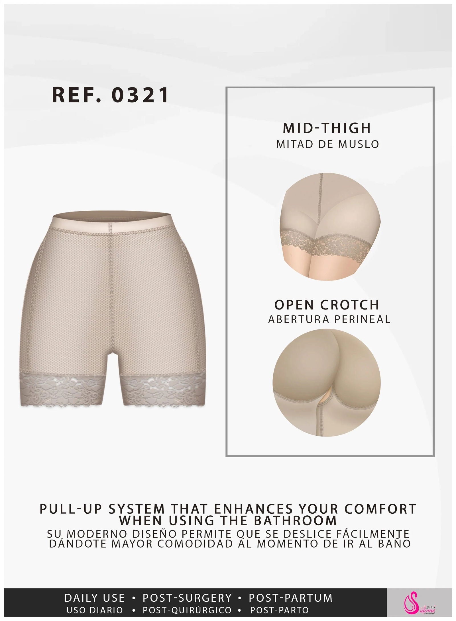 Fajas Salome 321-01 - DHH Shapewear