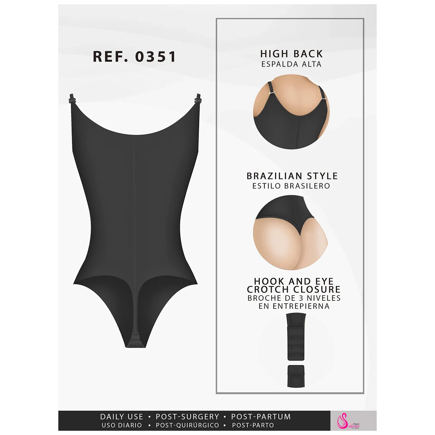Fajas Salome 351-01 - DHH Shapewear