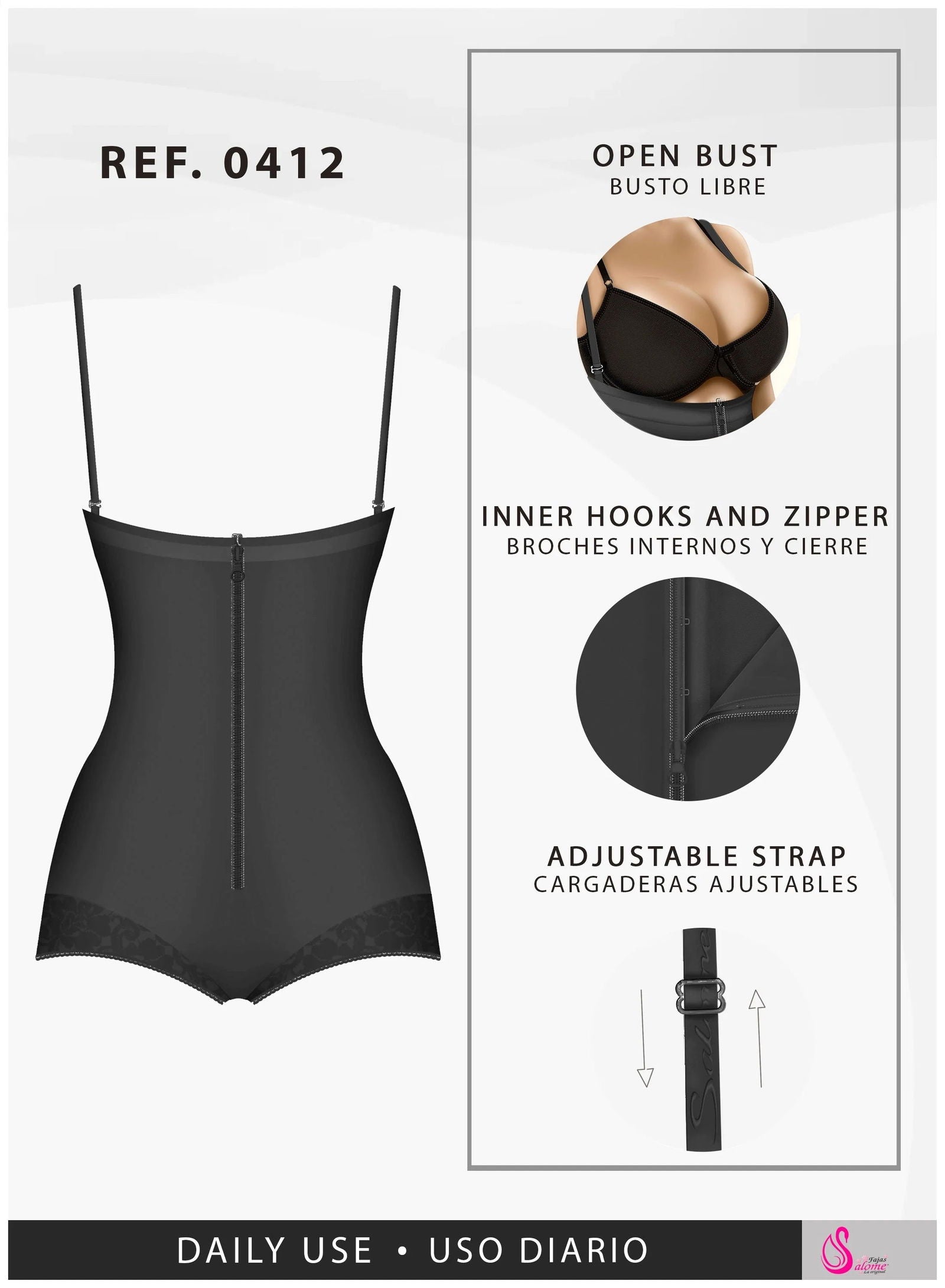 Fajas Salome 412-01 - DHH Shapewear