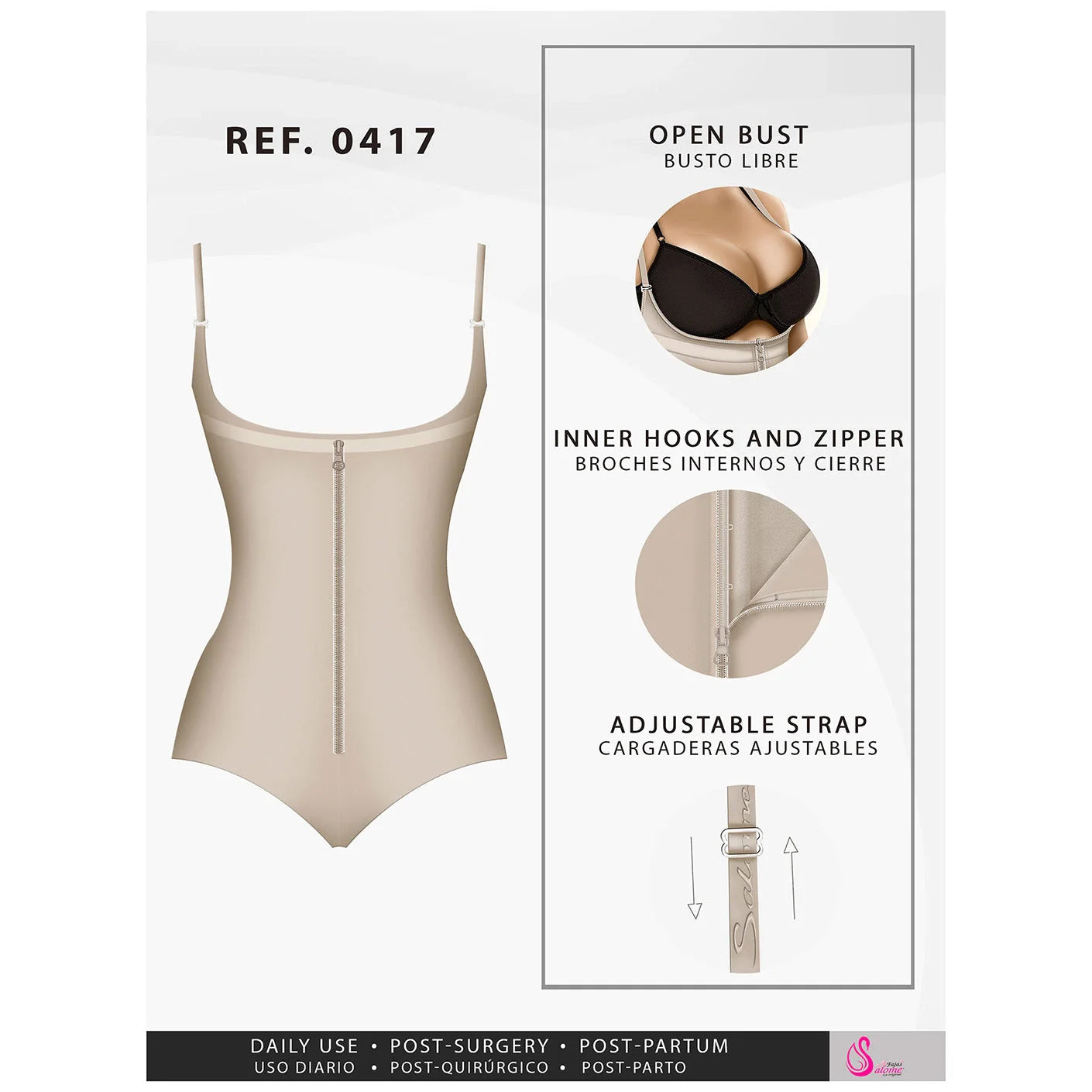 Fajas Salome 417-02 - DHH Shapewear