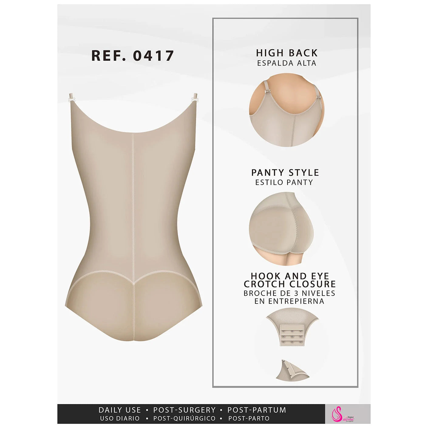 Fajas Salome 417-02 - DHH Shapewear