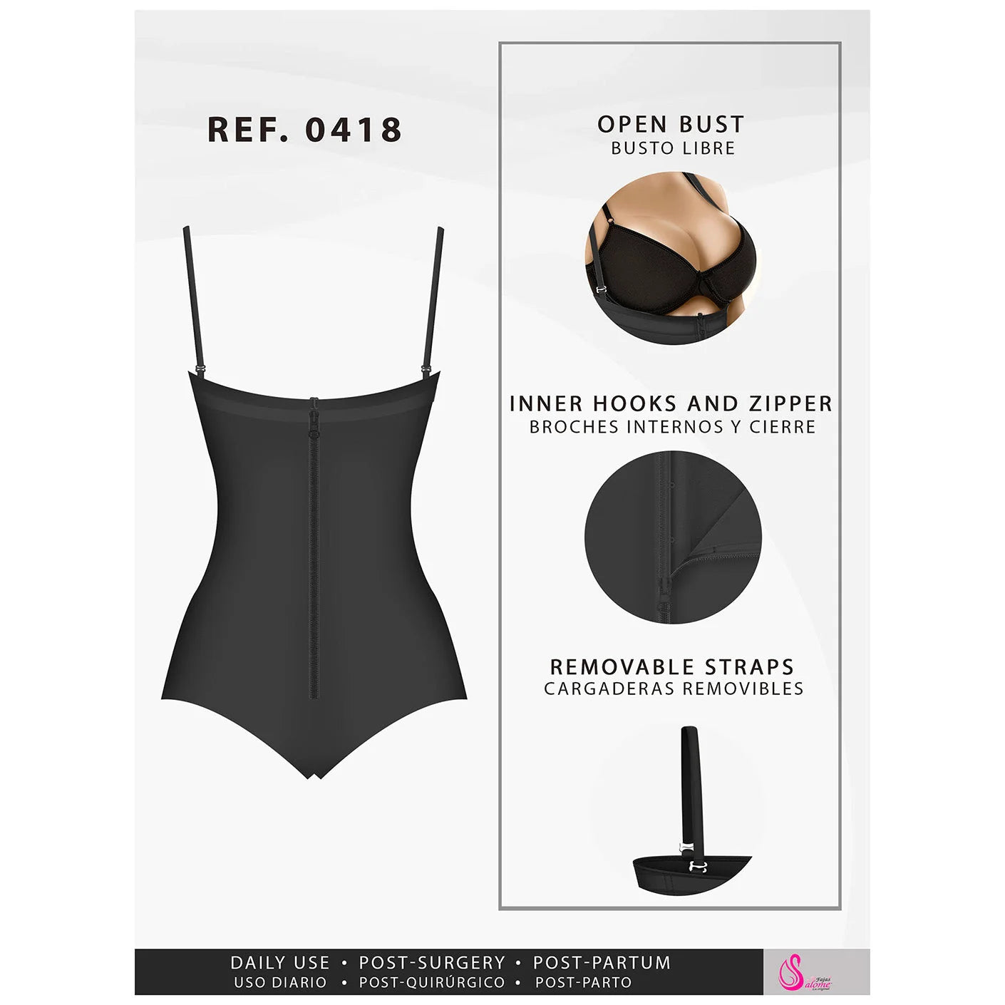 Fajas Salome 418-01 - DHH Shapewear