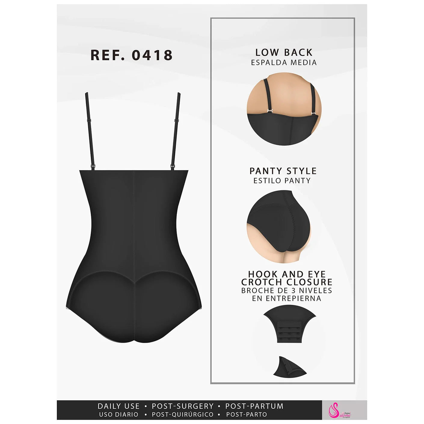 Fajas Salome 418-01 - DHH Shapewear