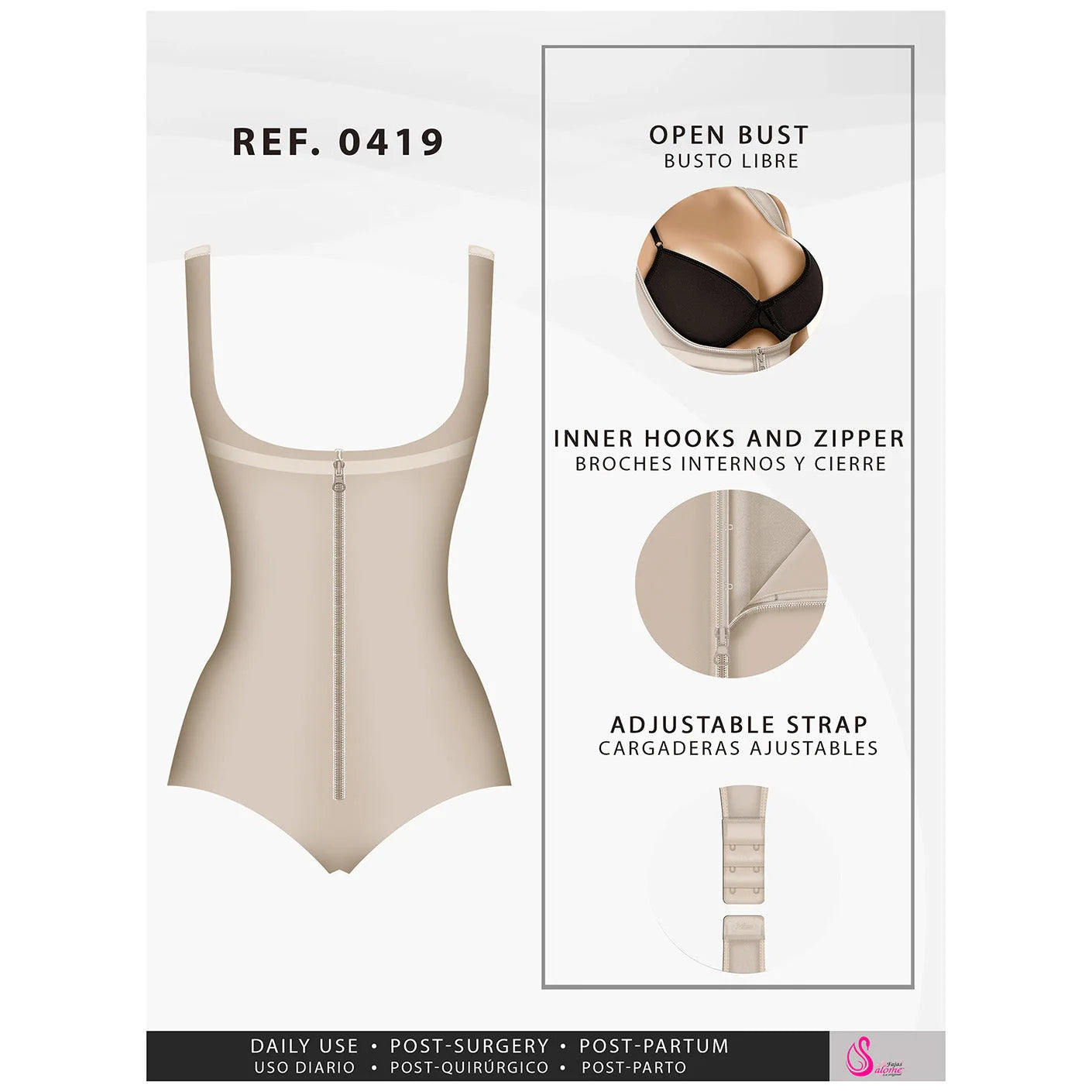 Fajas Salome 419-01 - DHH Shapewear