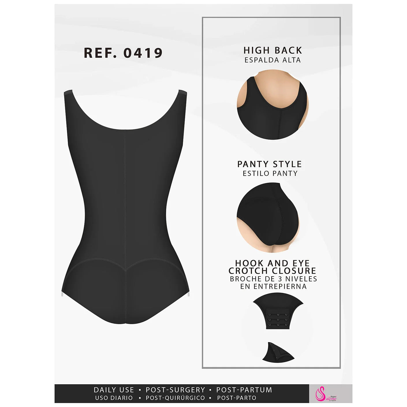 Fajas Salome 419-01 - DHH Shapewear