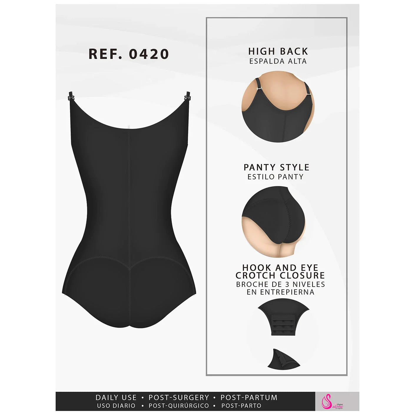 Fajas Salome 420-01 - DHH Shapewear