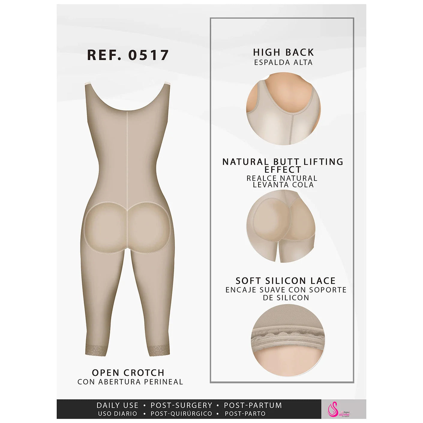 Fajas Salome 517-01 - DHH Shapewear