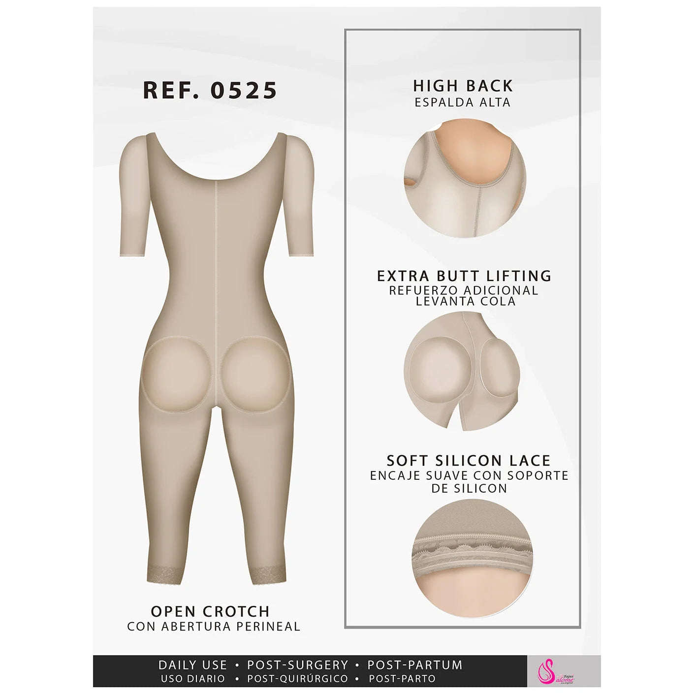 Fajas Salome 525-01 - DHH Shapewear