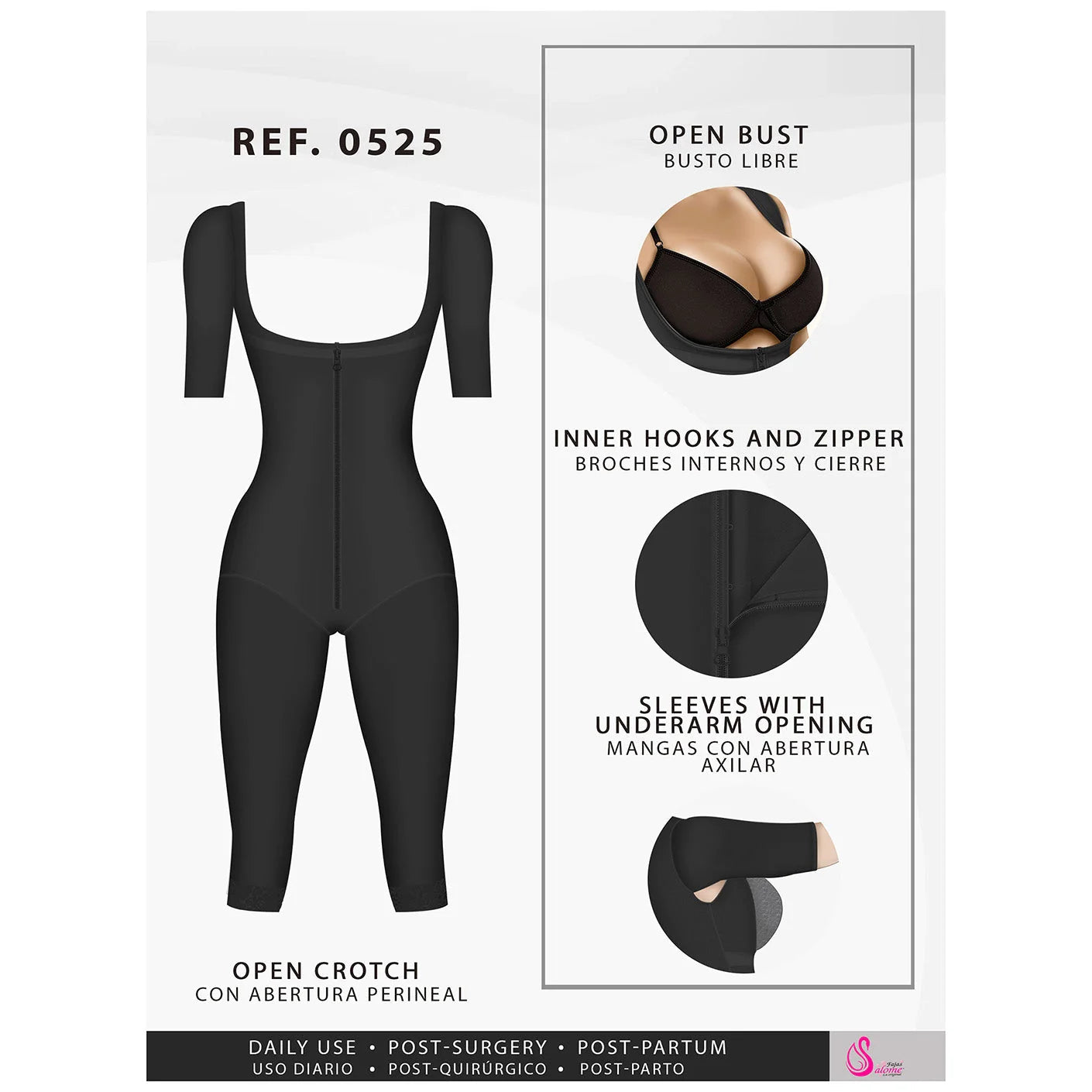 Fajas Salome 525-01 - DHH Shapewear