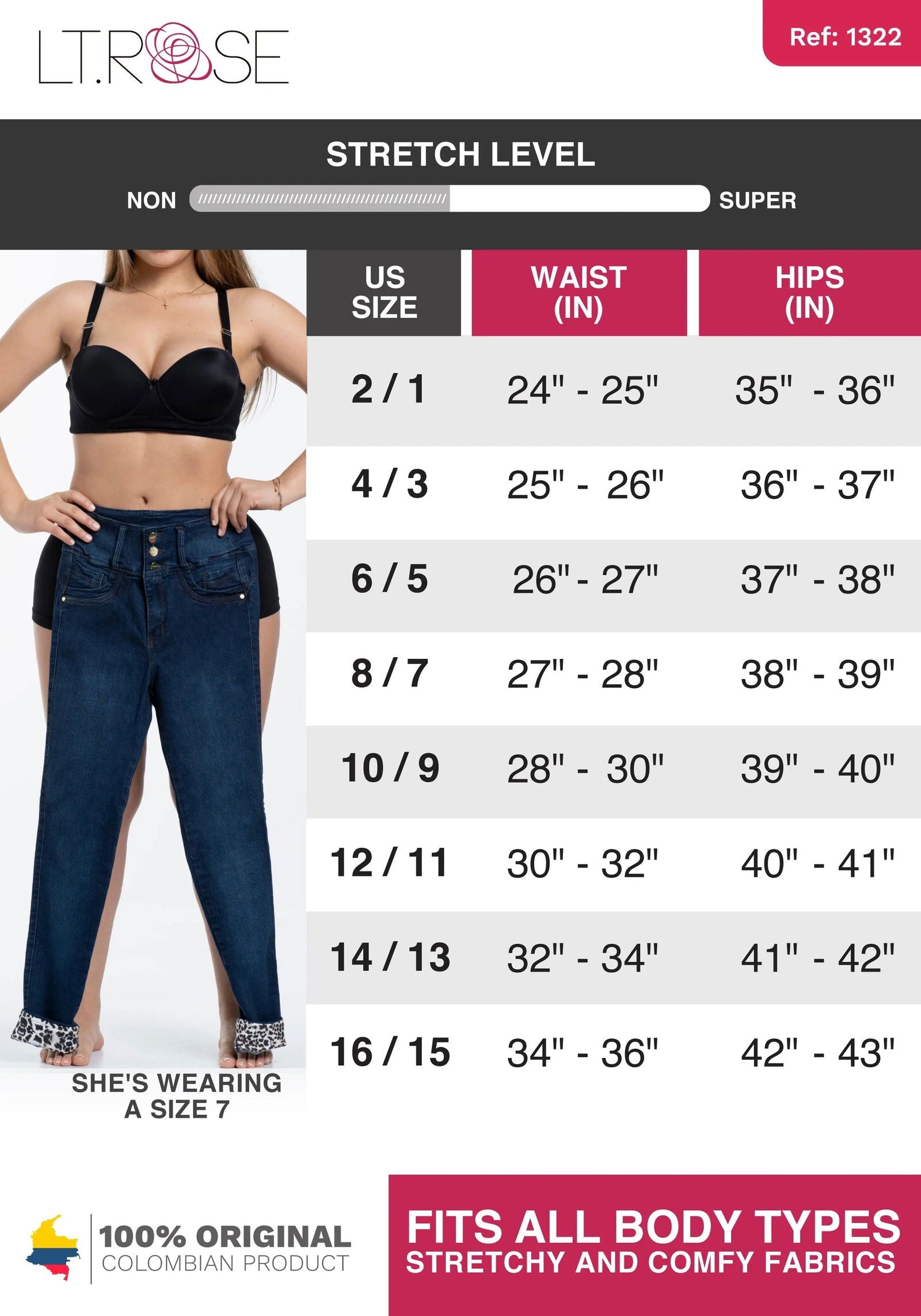 Laty Rose D-CS30182-1322 - DHH Shapewear
