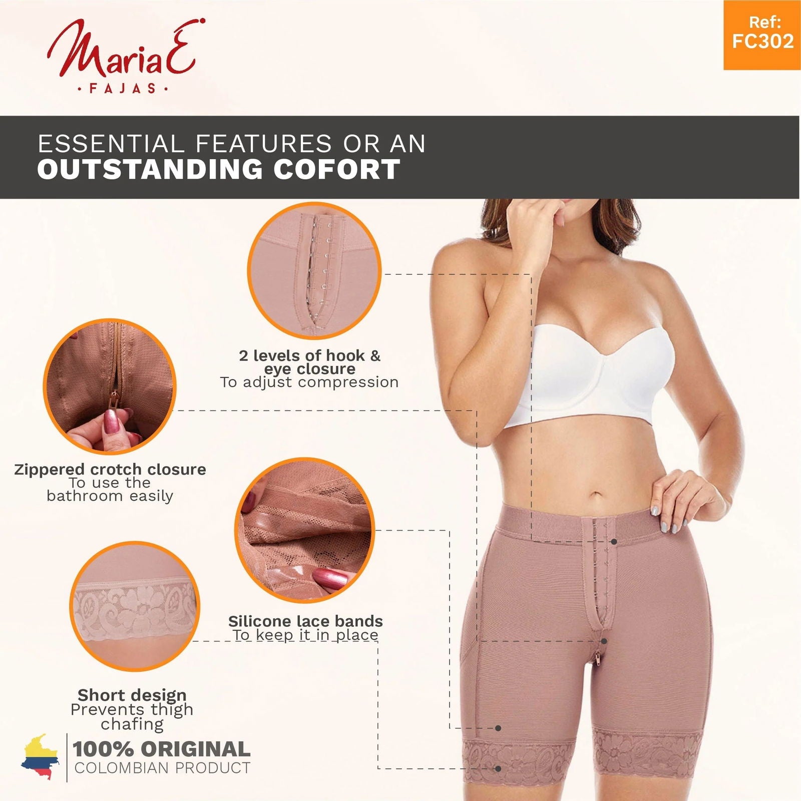 MariaE Fajas FC302 - DHH Shapewear