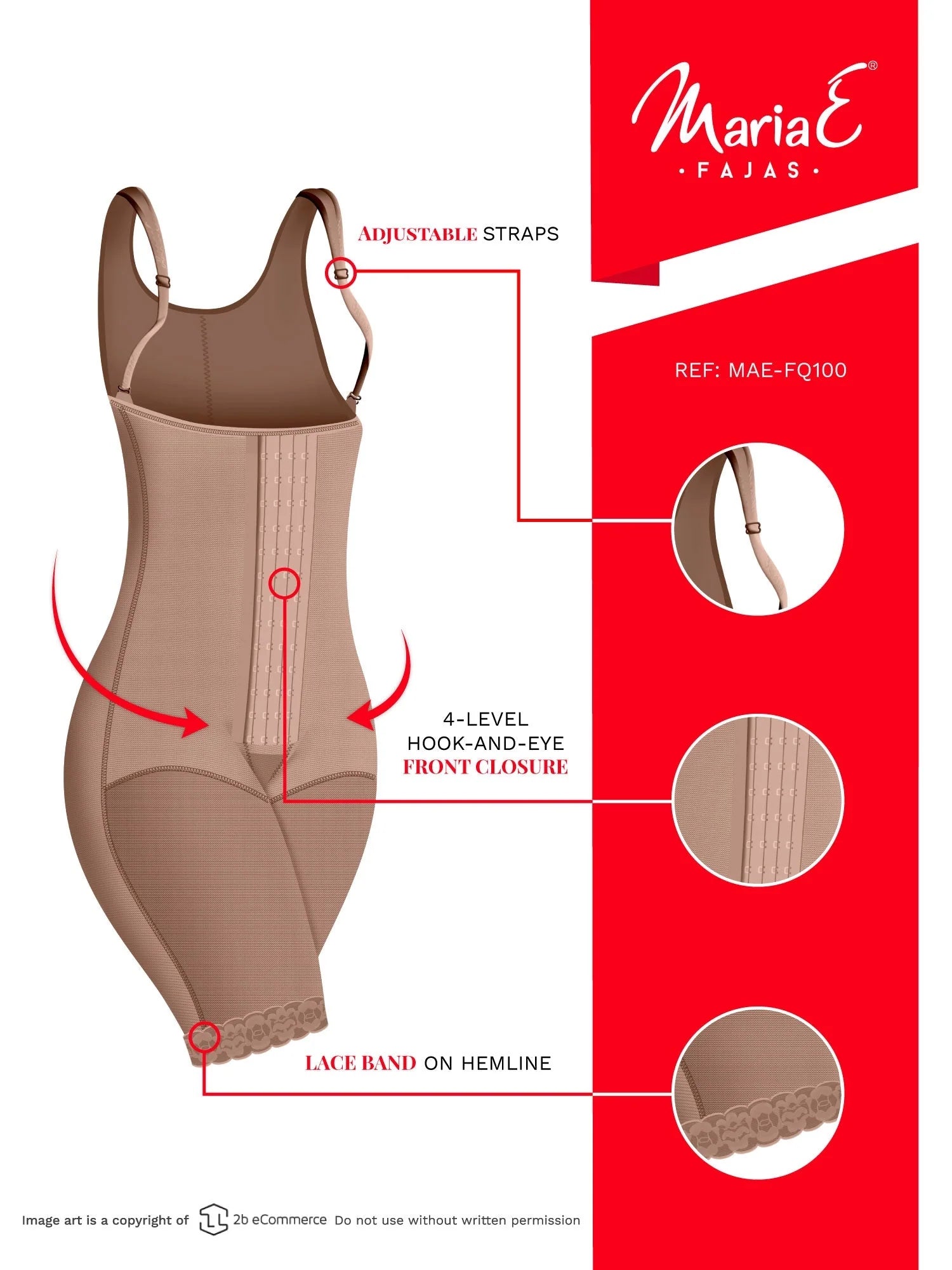 MariaE Fajas FQ100 - DHH Shapewear