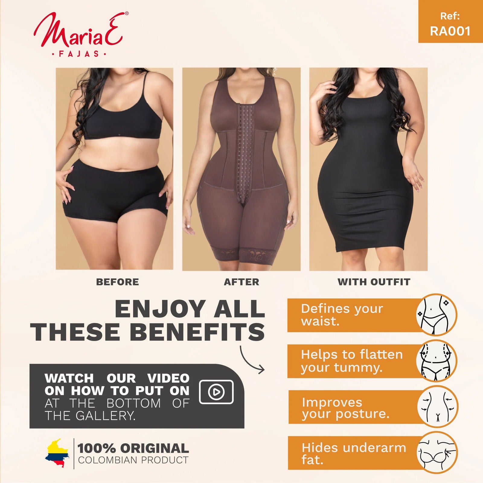 MariaE Fajas RA001 - DHH Shapewear