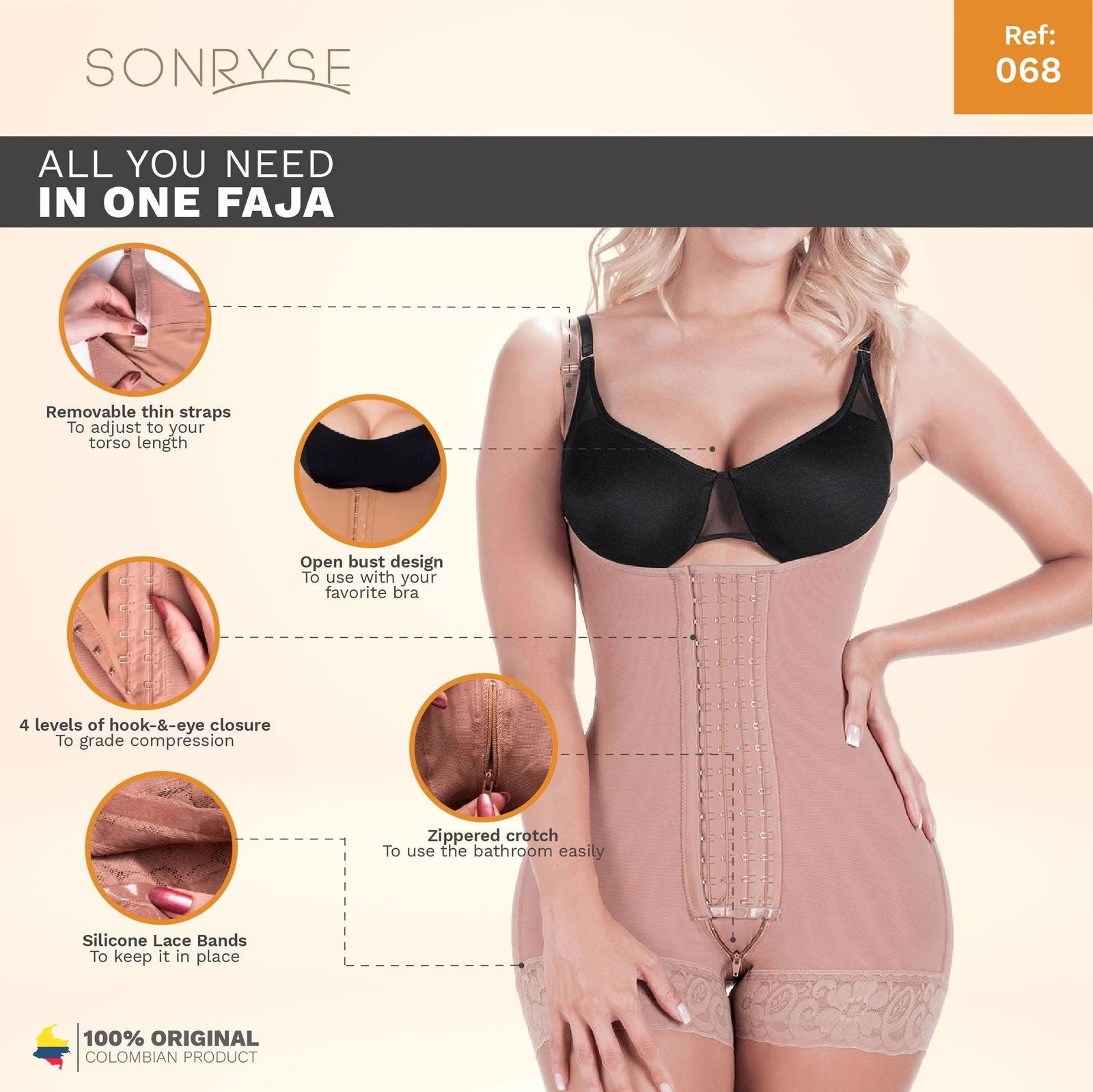 Sonryse 068BF - DHH Shapewear