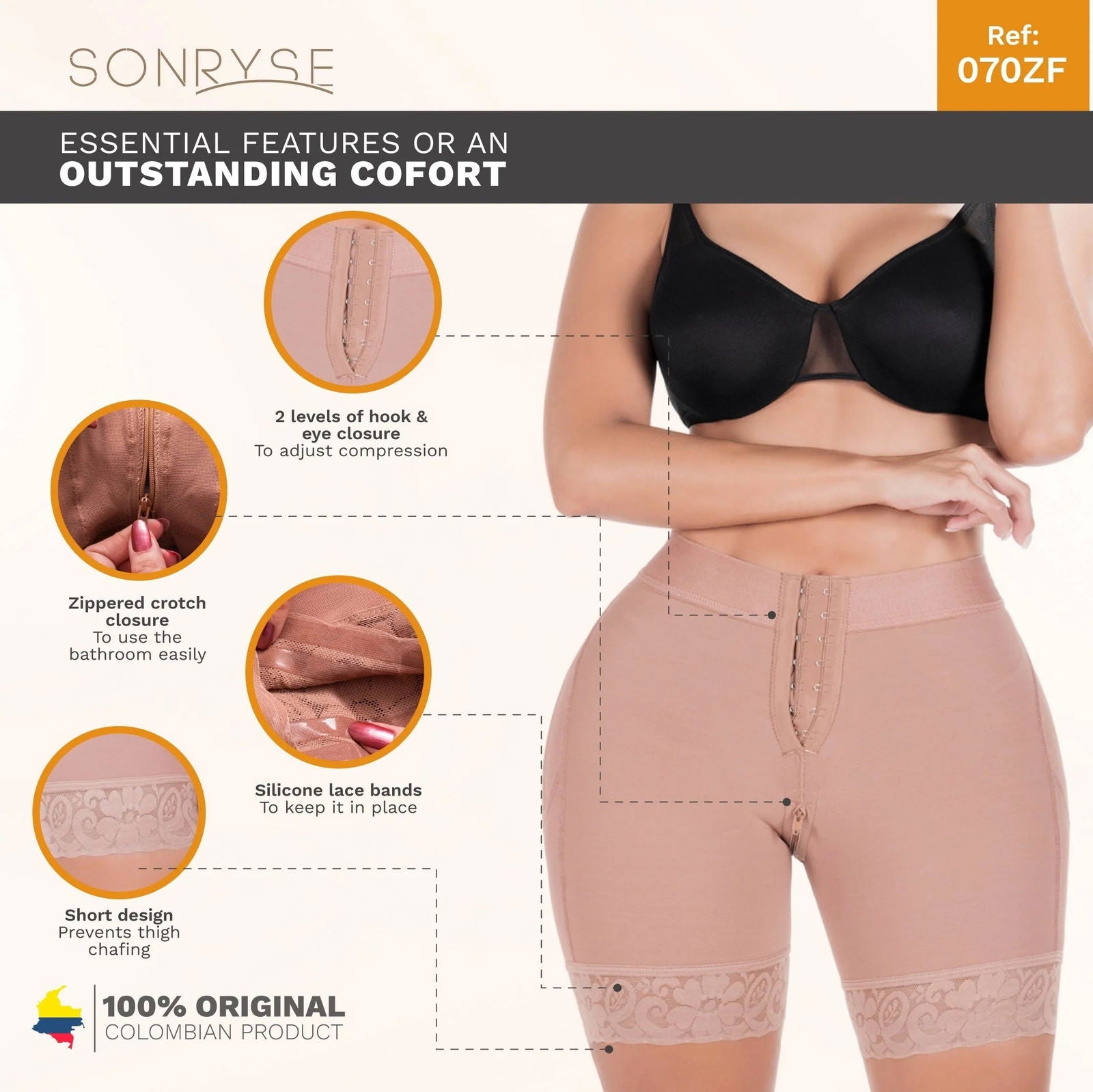 Sonryse 070ZF - DHH Shapewear