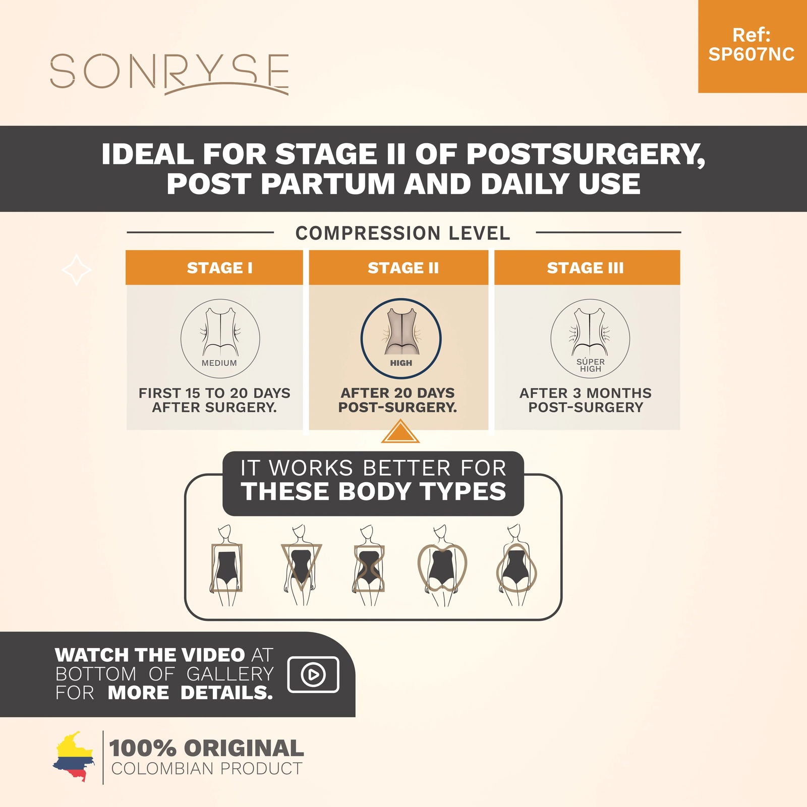 Sonryse PLN-SP607NC - DHH Shapewear