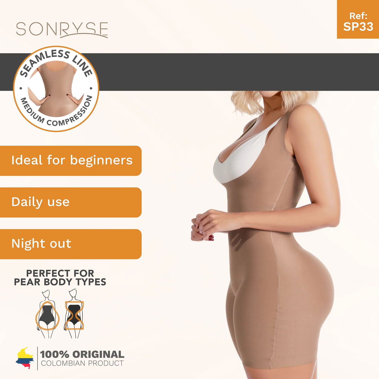 Sonryse SP33NC - DHH Shapewear