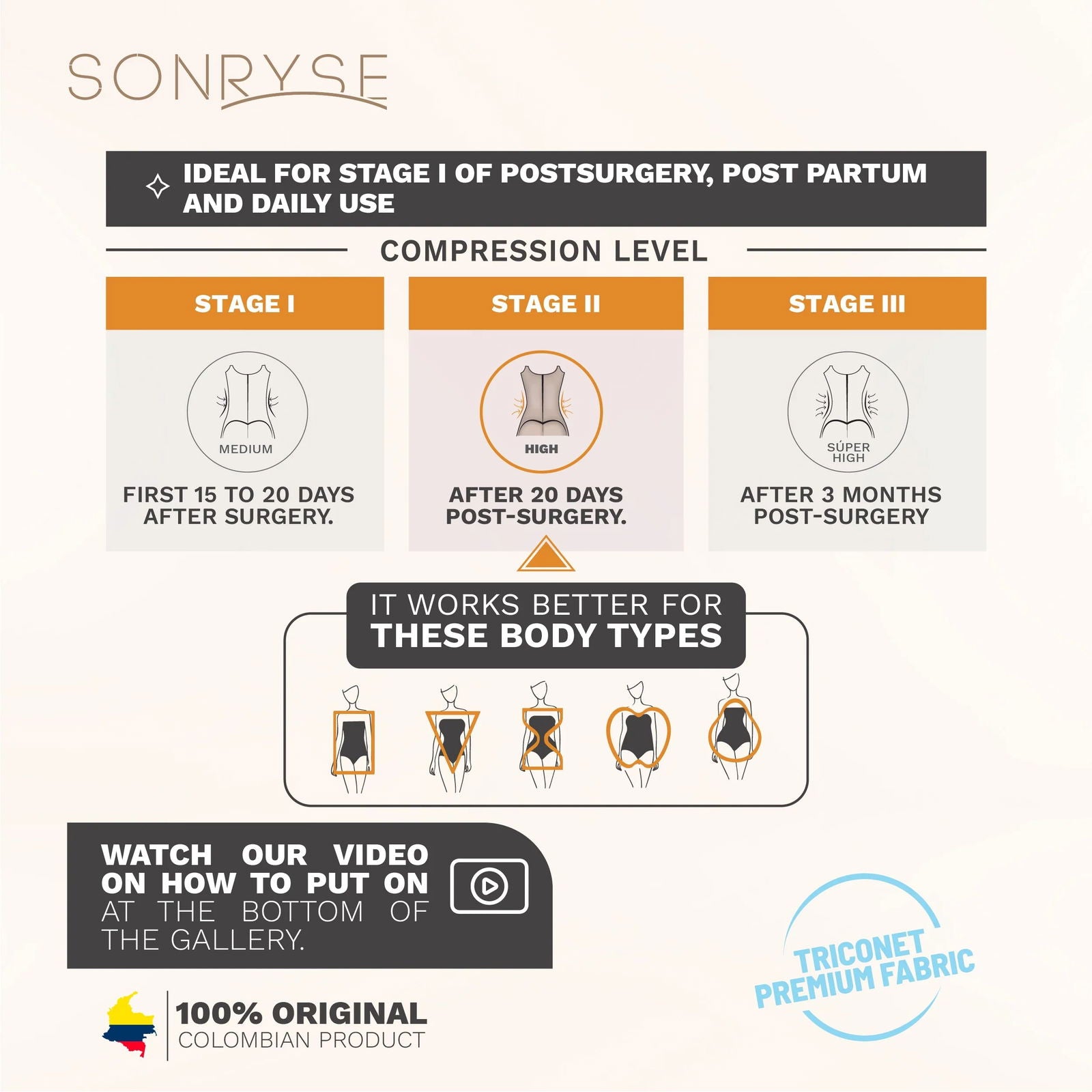 Sonryse TR211BF - DHH Shapewear