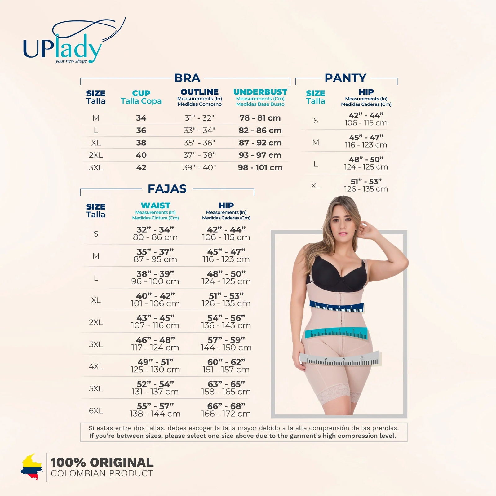 UpLady F-6129 - DHH Shapewear
