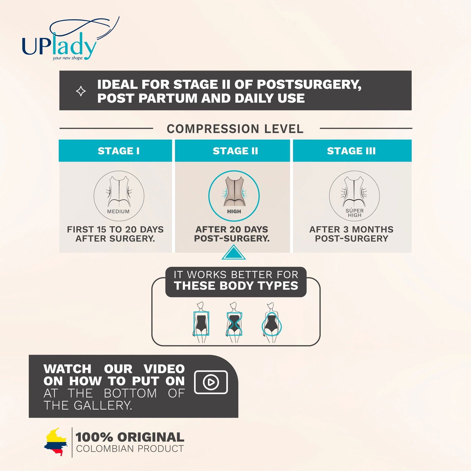 UpLady F-6129 - DHH Shapewear