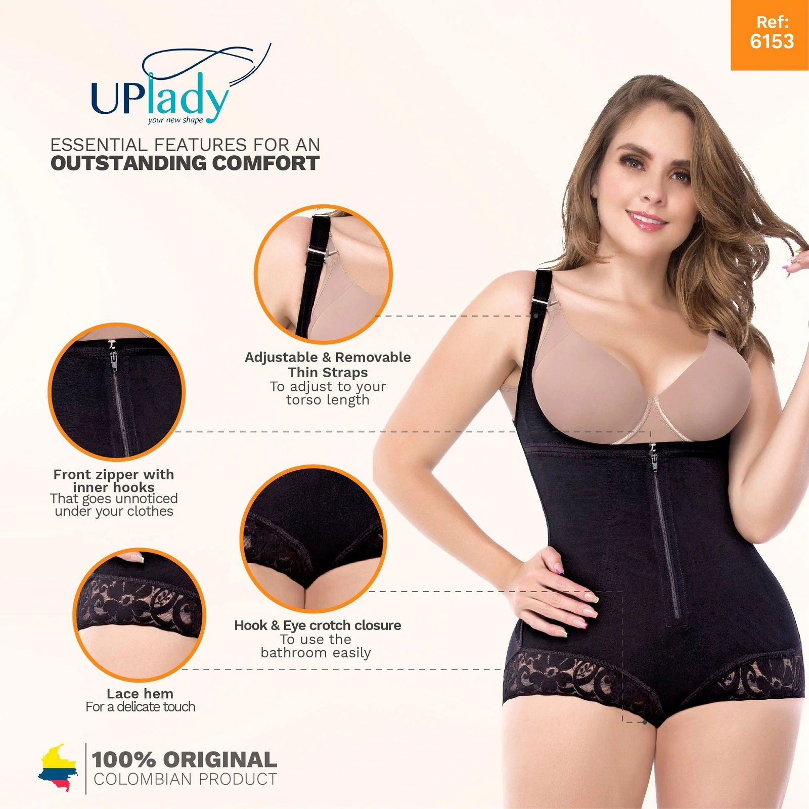 UpLady F-6153 - DHH Shapewear
